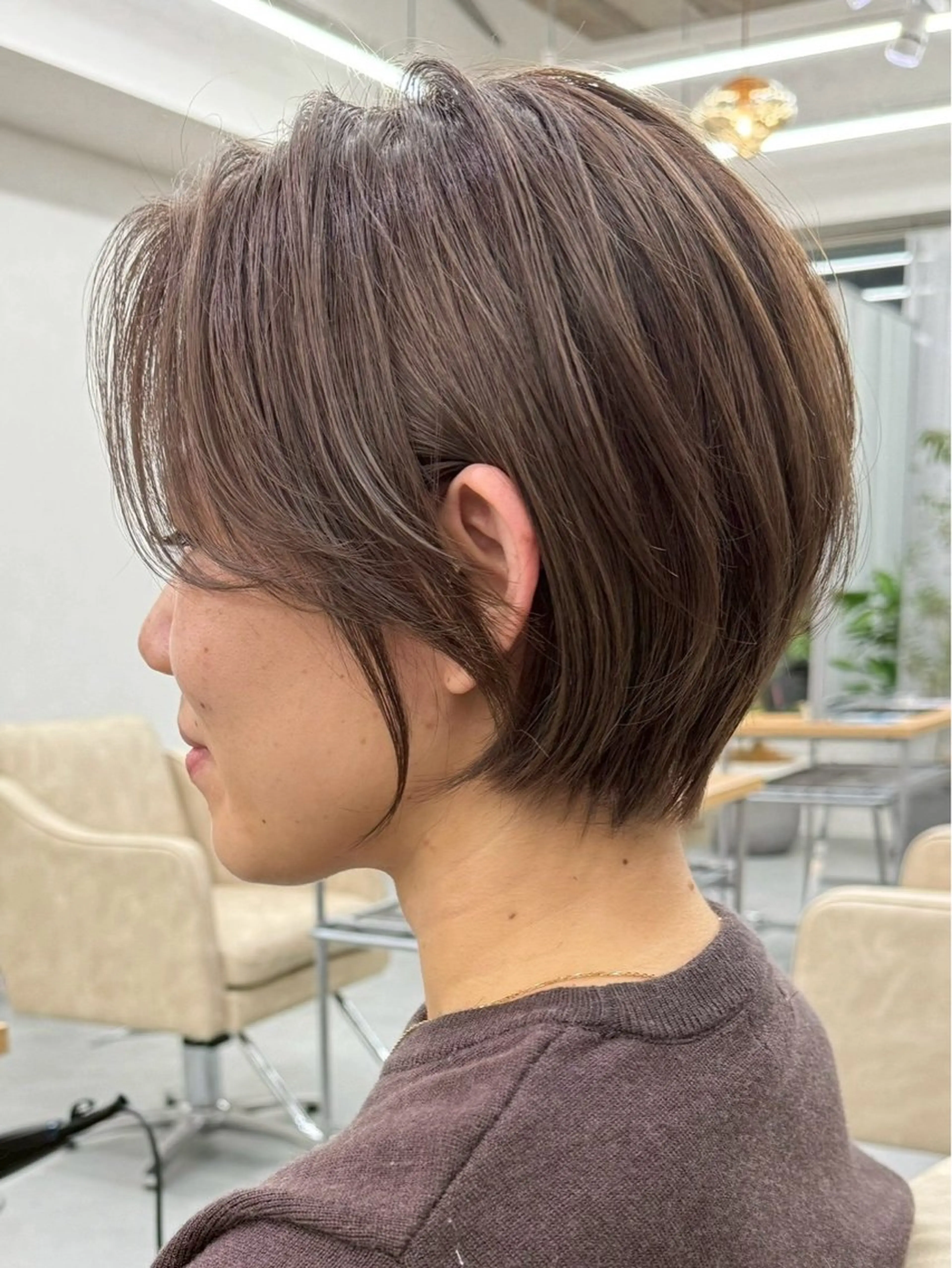 ショート ショートヘア 溝口 開世のヘアスタイル