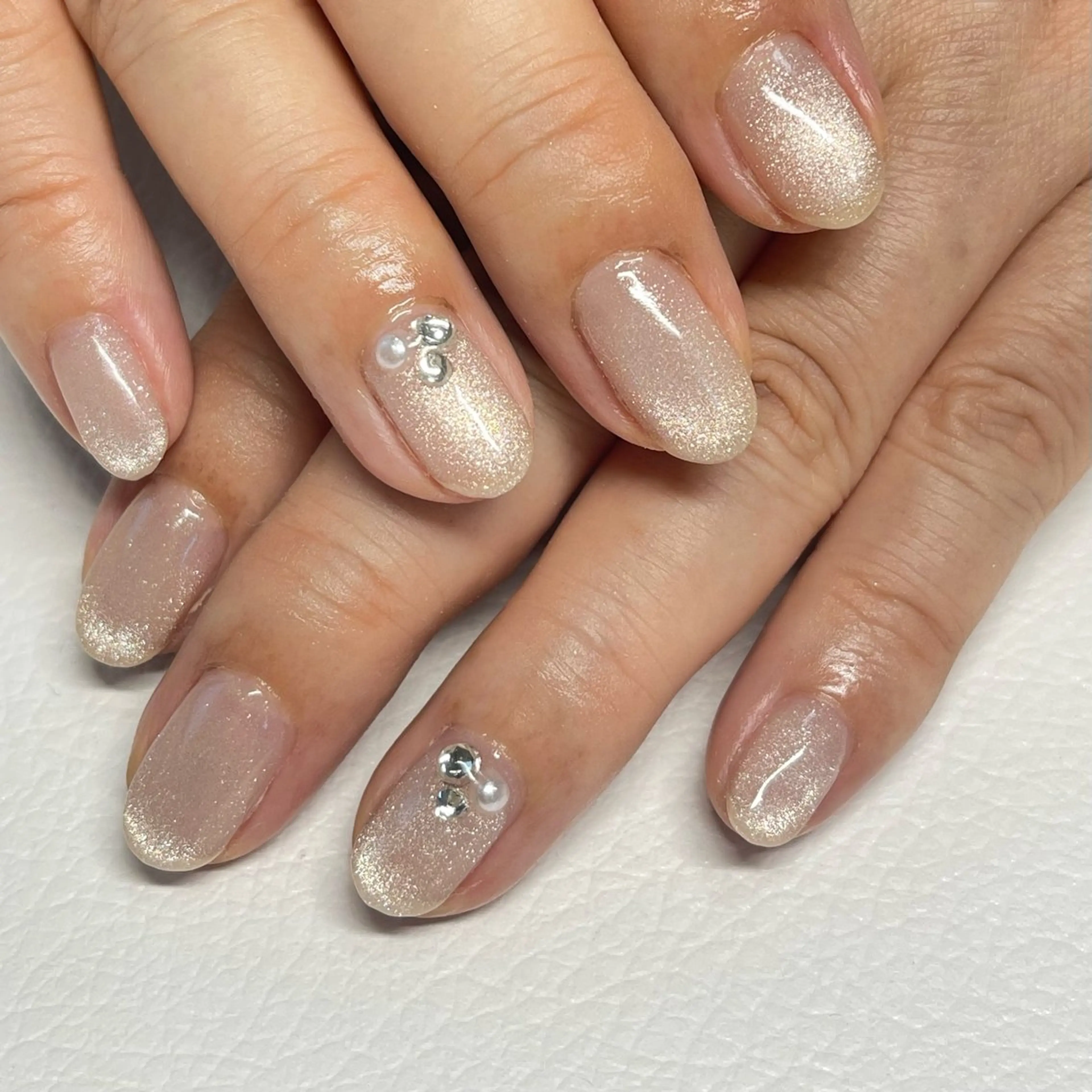 ネイル マグネットネイル シンプルネイル Flora nailのネイルデザイン