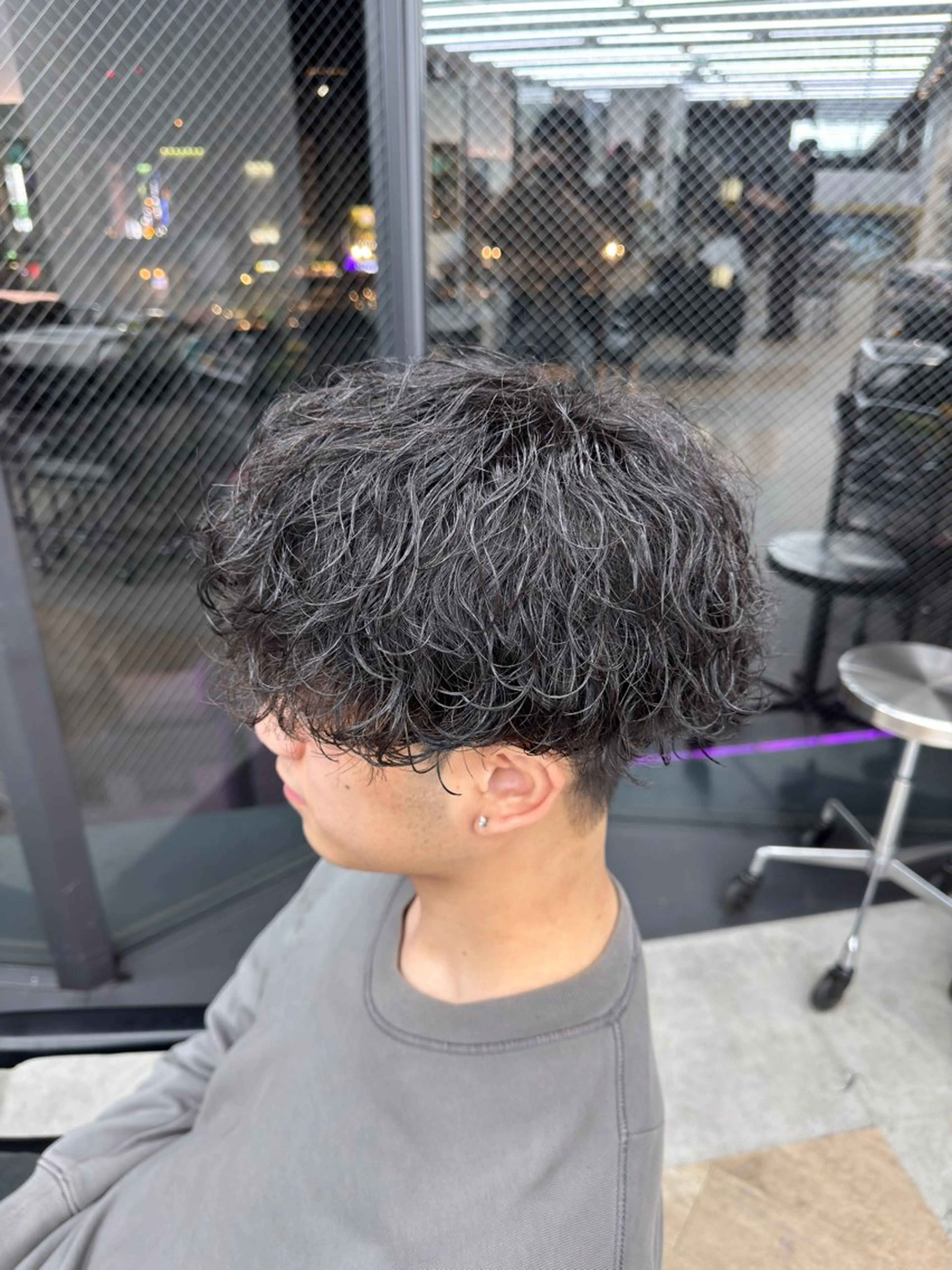 パーマ メンズ カット パーマ ☀️メンズパーマ☀️ /栄/濵﨑新成のヘアスタイル