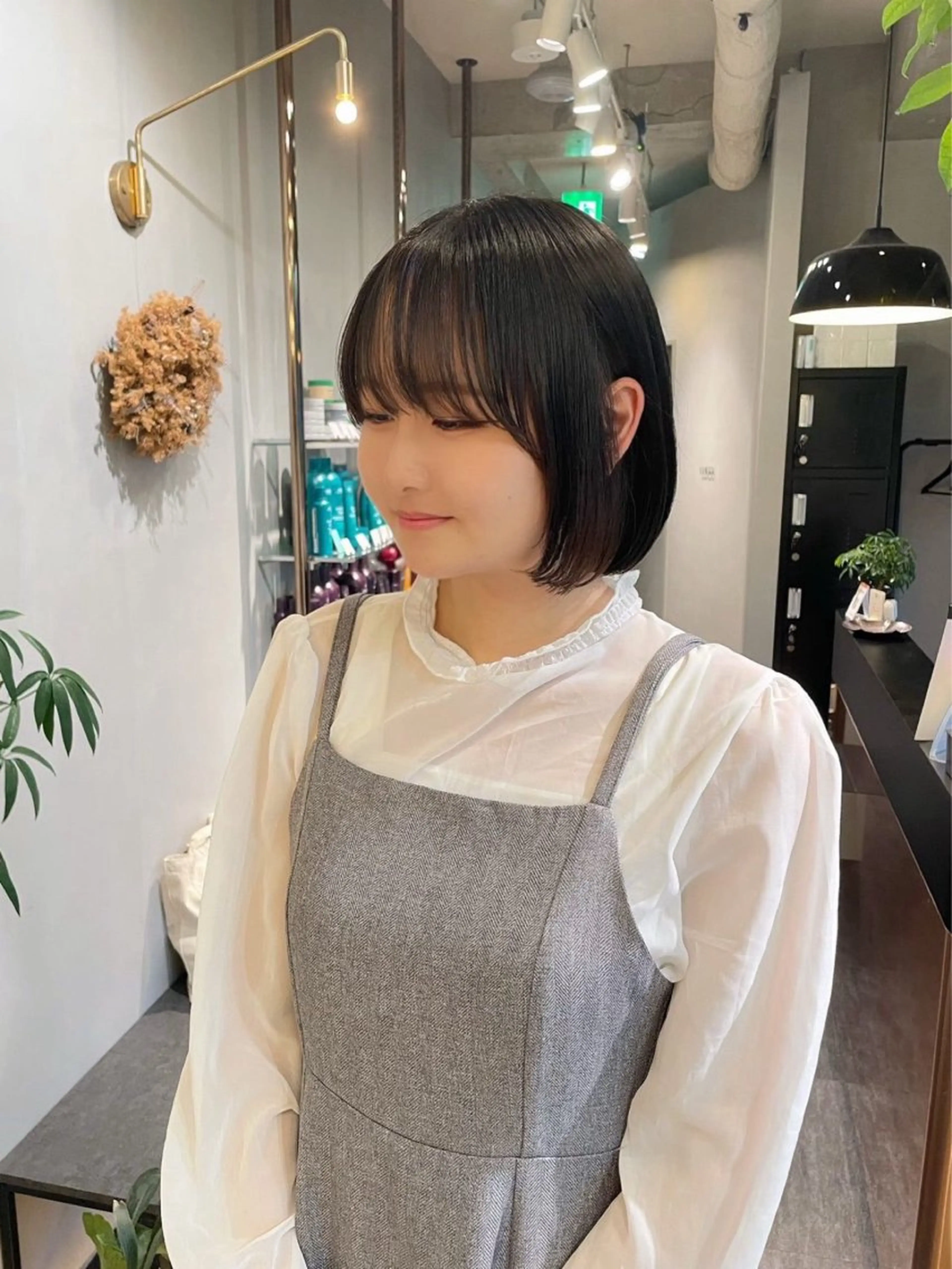 ショート ボブ 森口 誠斗のヘアスタイル