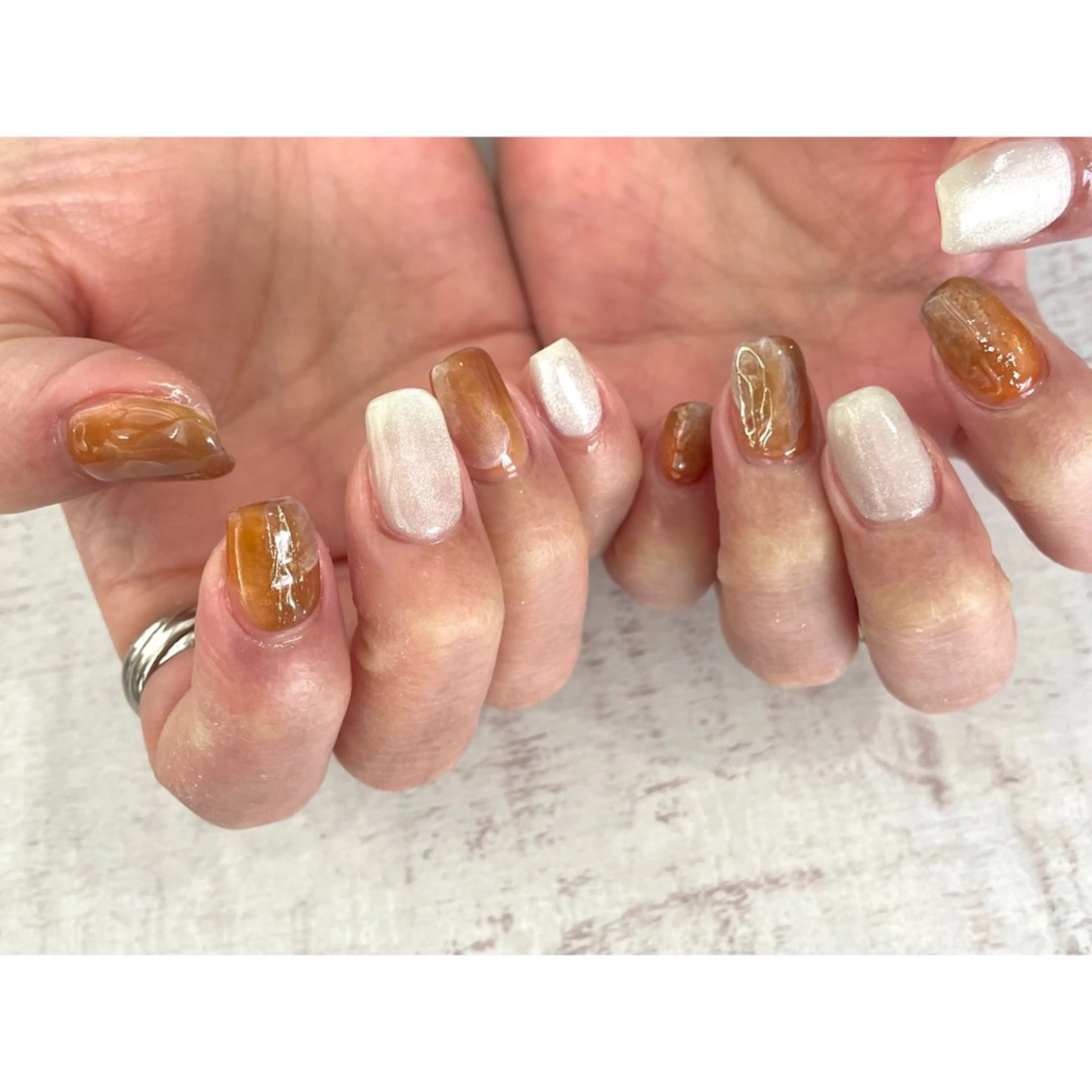 ネイル 𖡼 yumenoのネイルデザイン