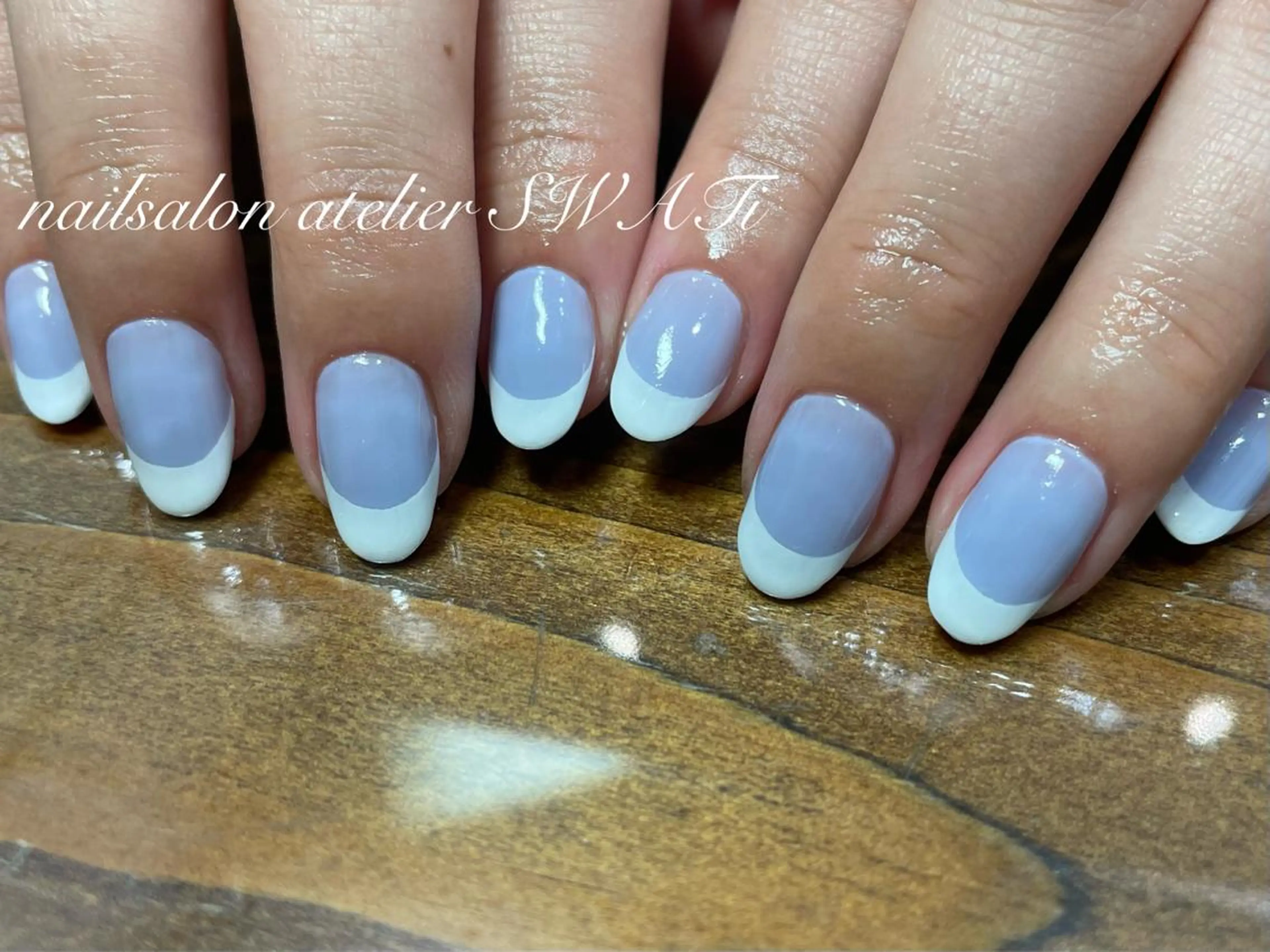 ネイル フレンチネイル ハンドネイル nailsalon SWATiのネイルデザイン