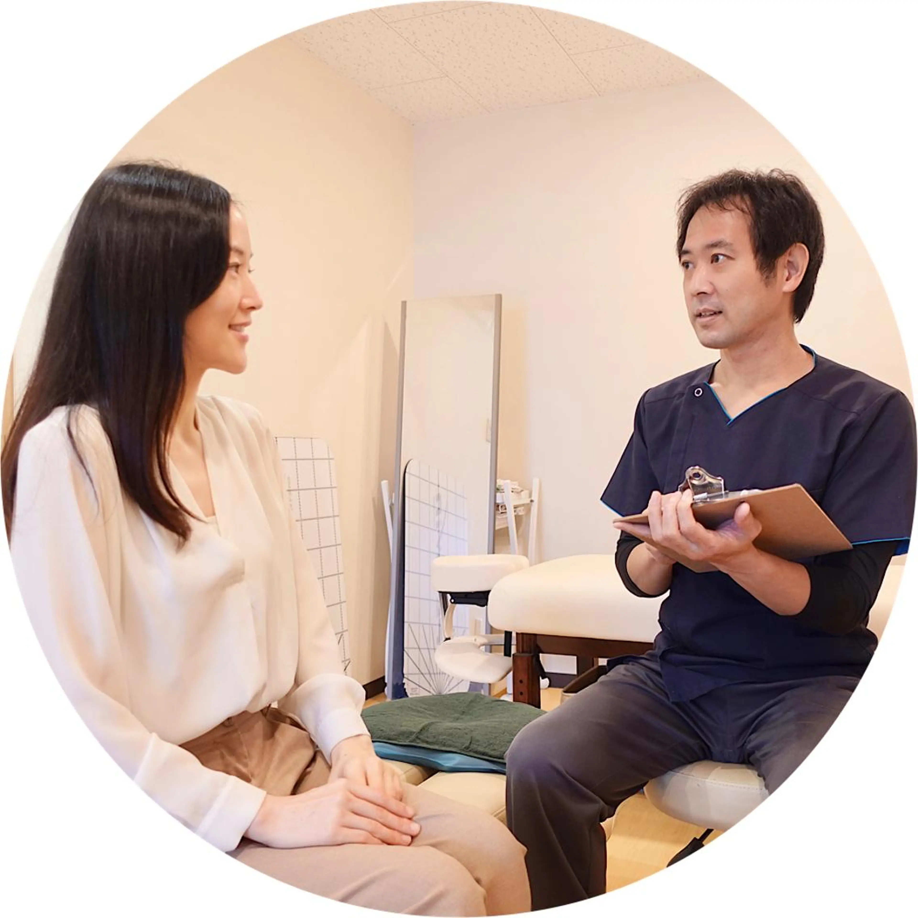 回数券購入の方への写真