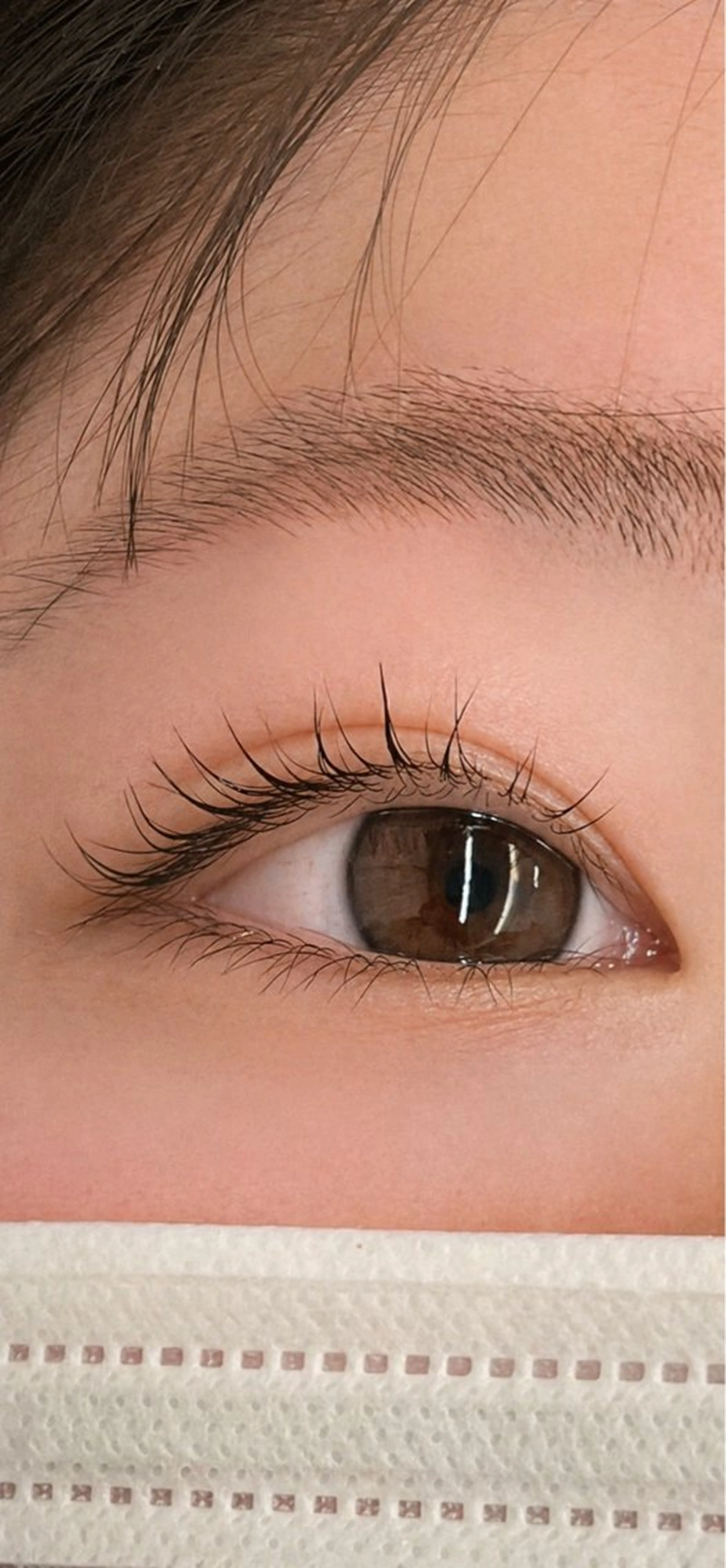 マツエク・マツパ 山木 花音のヘアスタイル