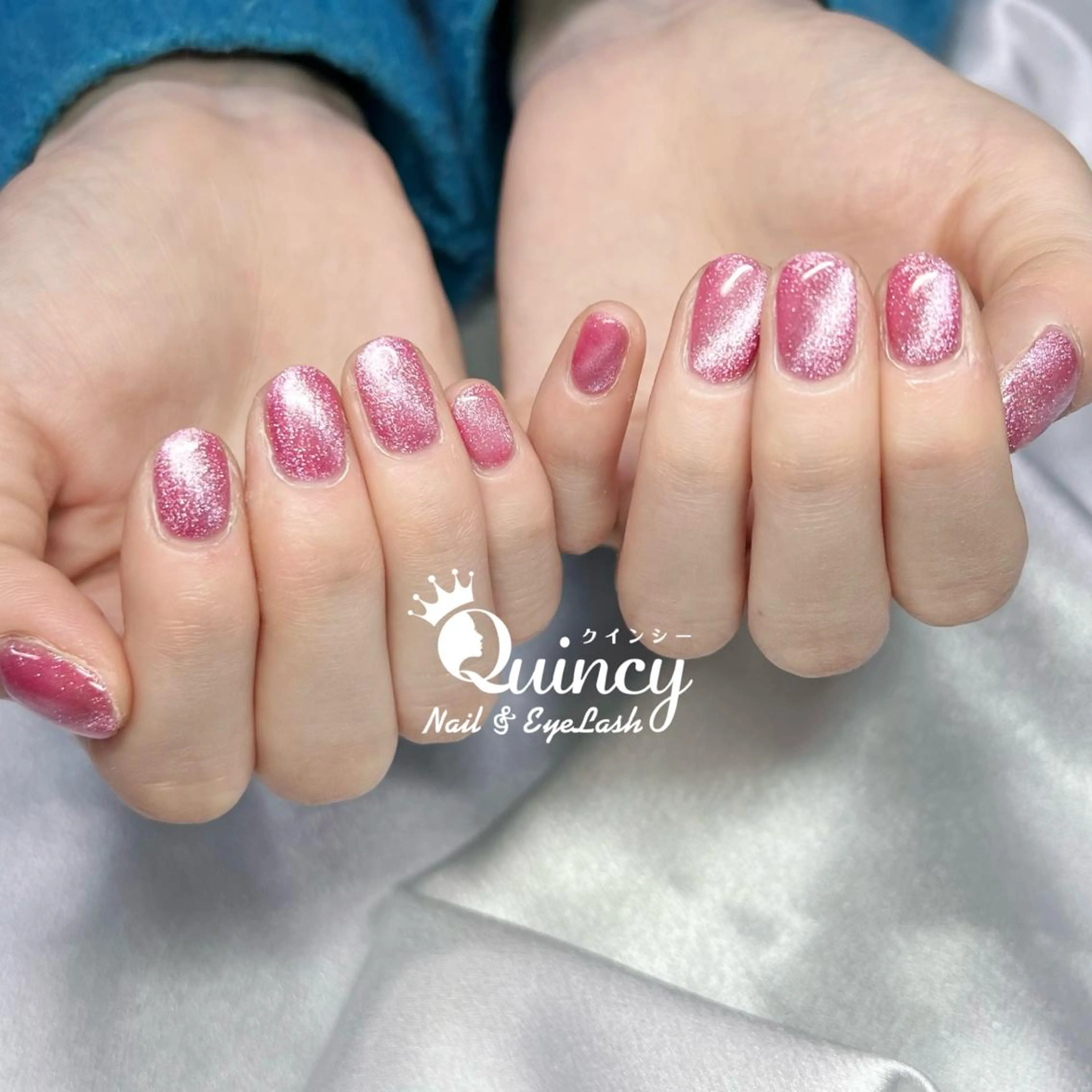 ショート Quincy ネイル&アイラッシュのマツエク・マツパデザイン