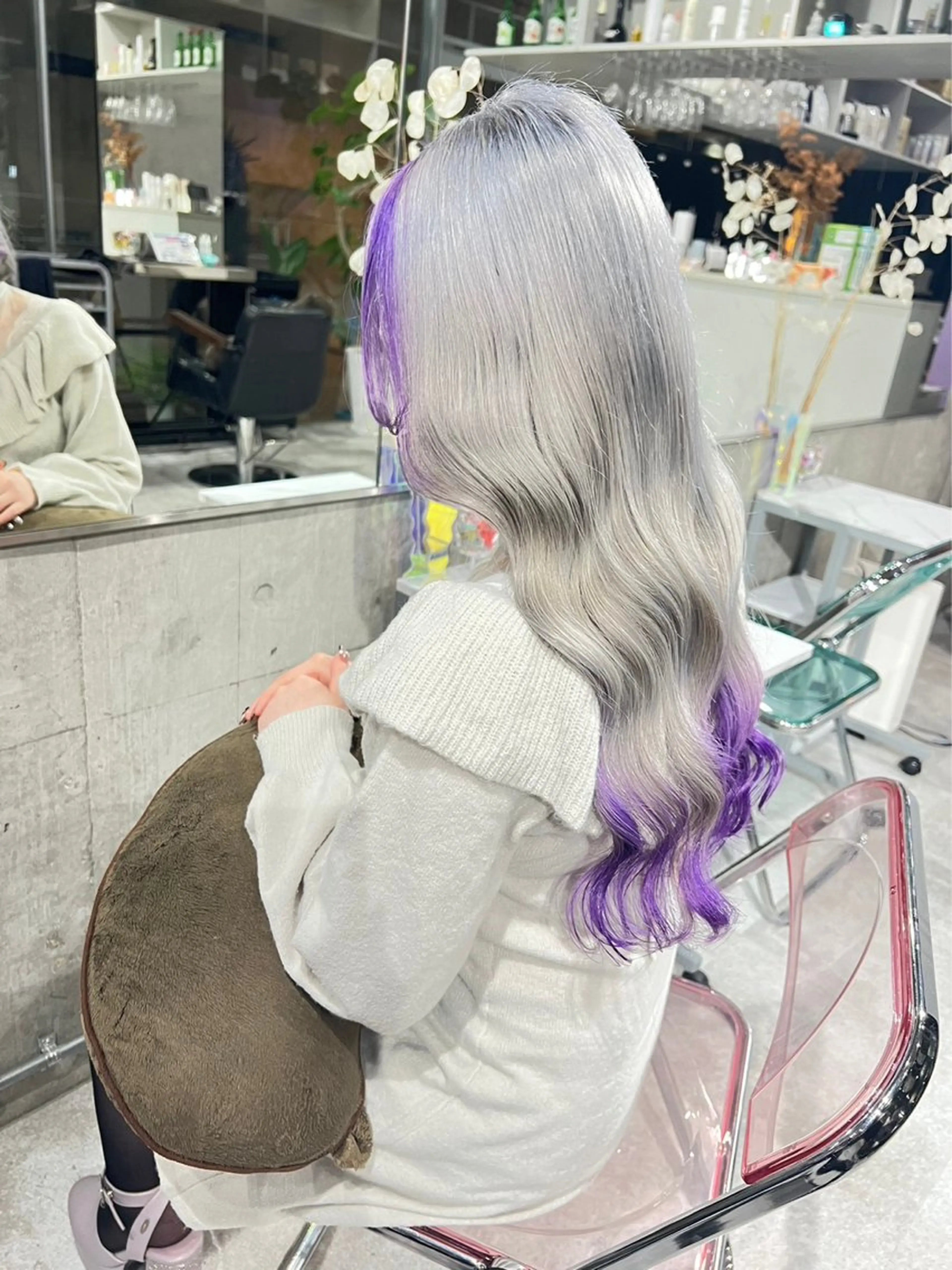 カラー ブリーチ デザインカラー 複雑履歴修正/ keitoのヘアスタイル