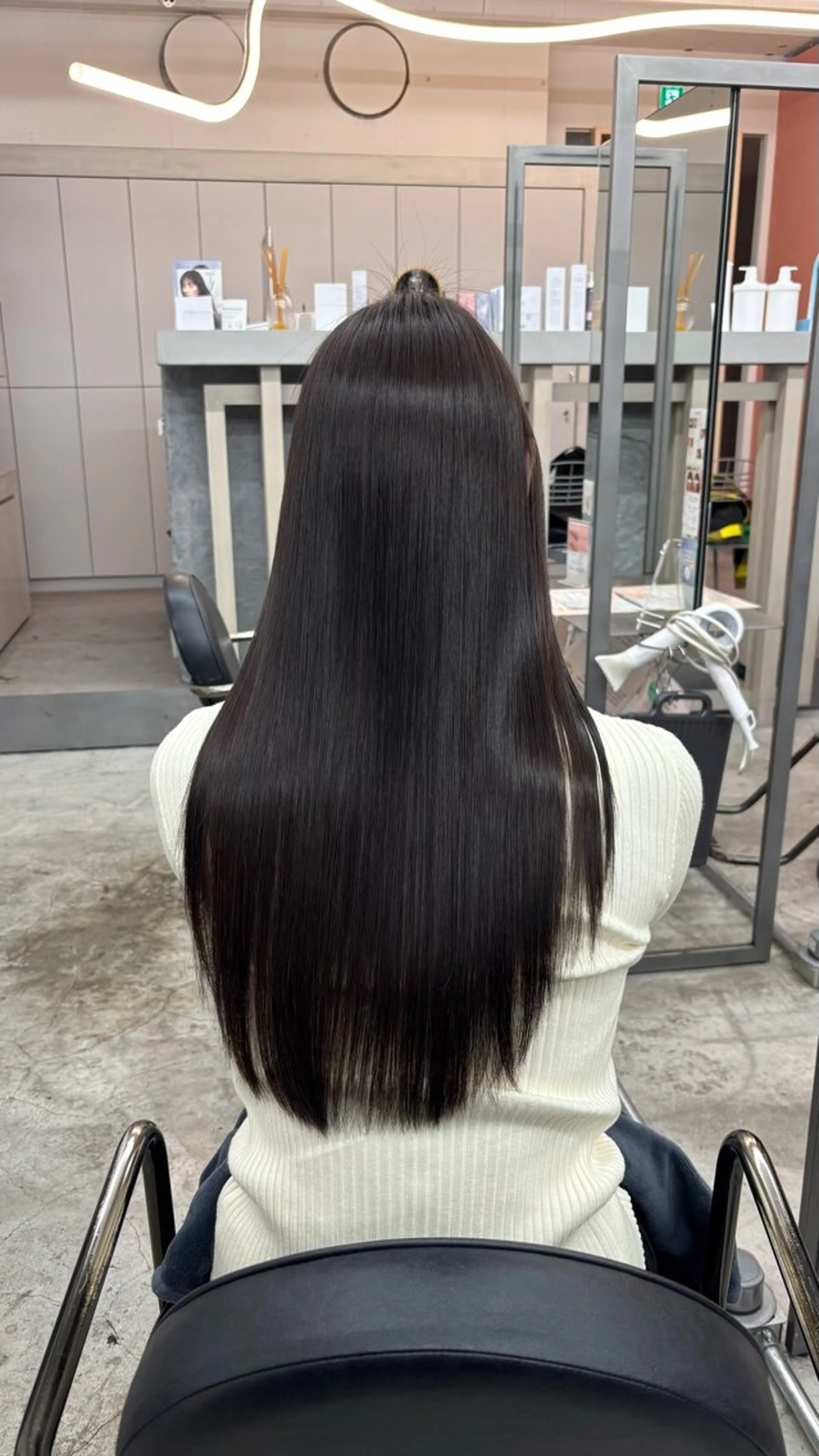 ロング ヘアカラー トリートメント Masu 美髪特化美容師のヘアスタイル