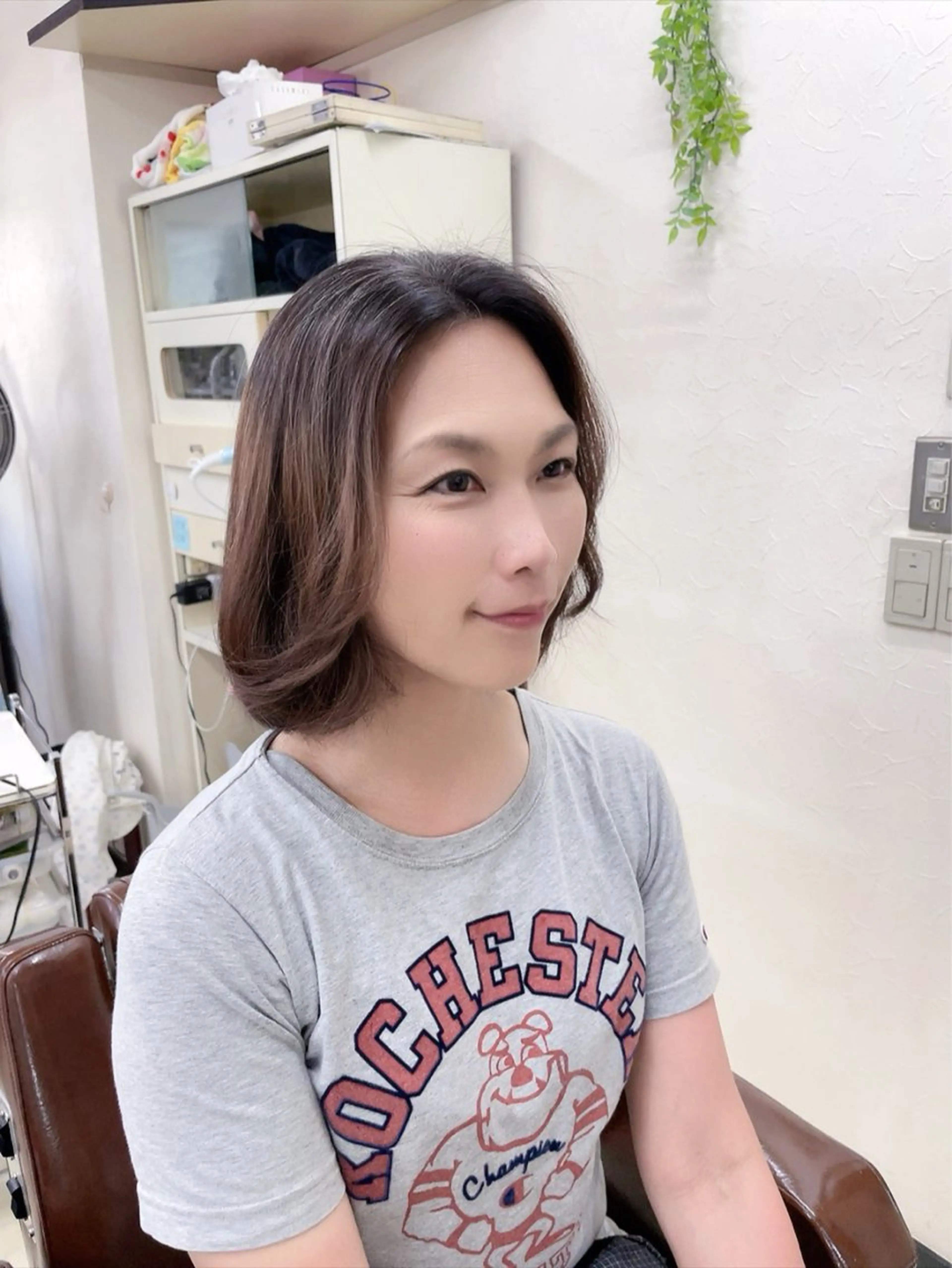 カラー 竹内 秀美のヘアスタイル