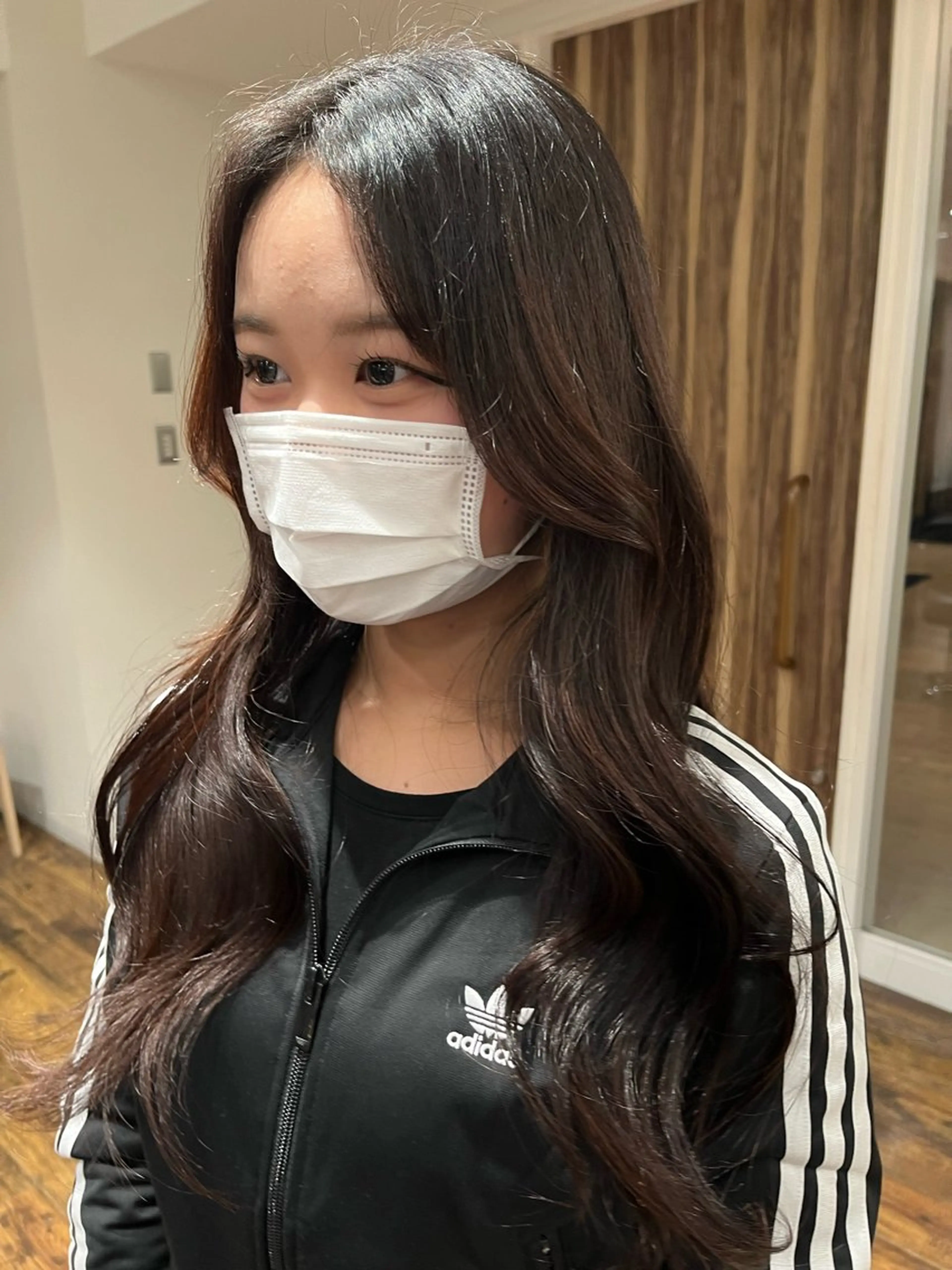 ロング しょうのともき ボブ／オレンジカラーのヘアスタイル