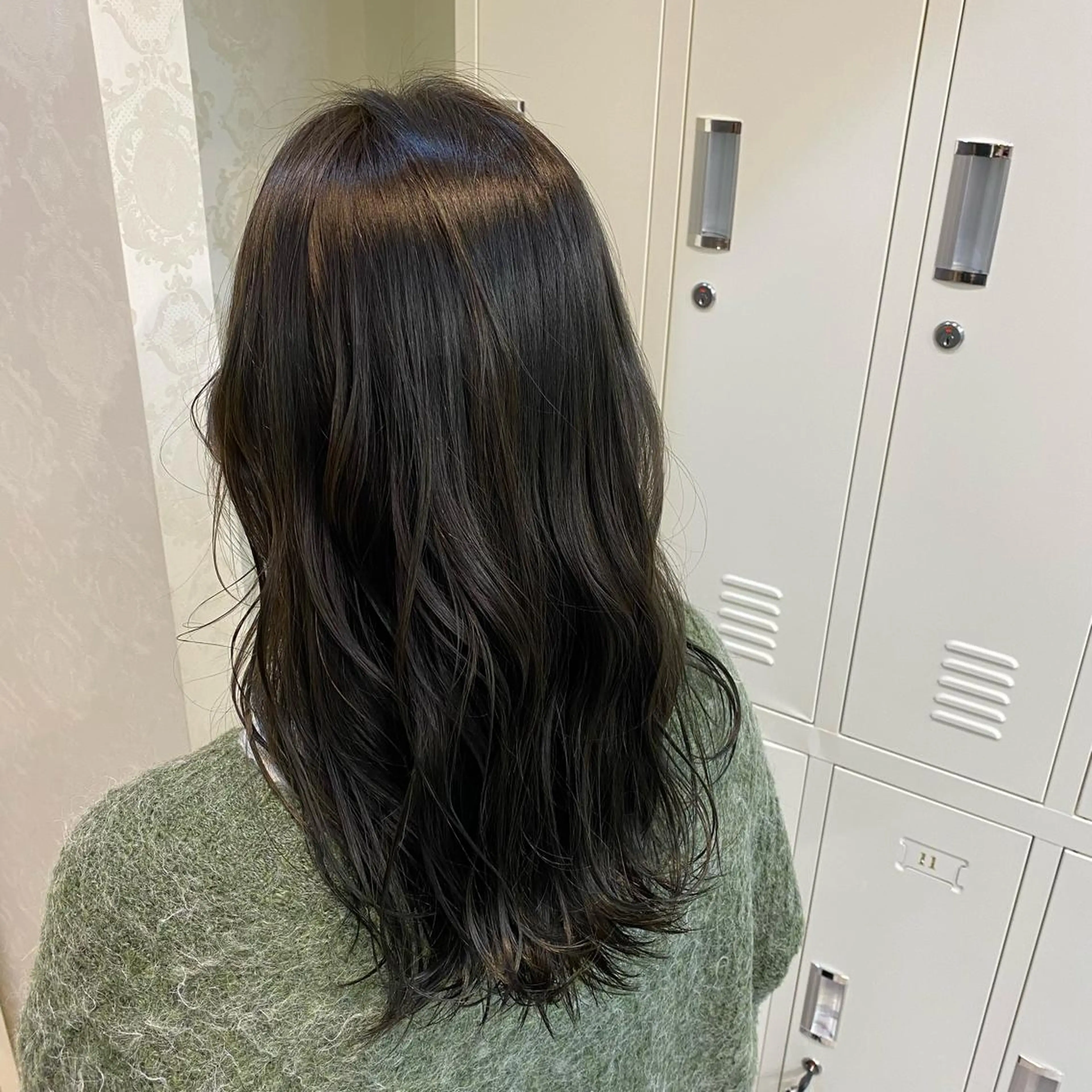 セミロング カット ヘアカラー トリートメント ココロ☀️ CLUTCH天王寺店のヘアスタイル