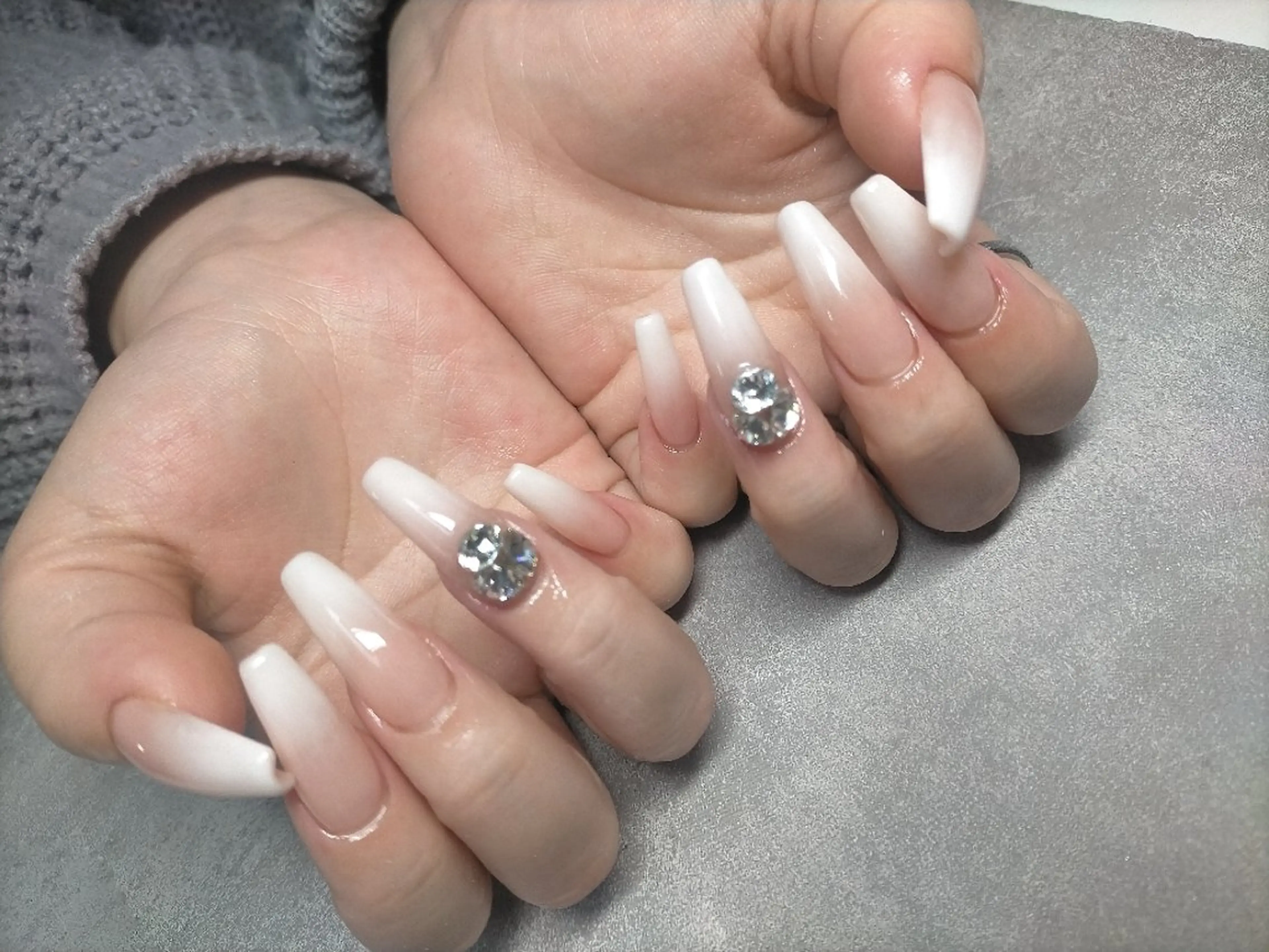 ネイル ネイル＆ホワイトニング   Yu-a所属・yu-a  スカルプ ネイルakiのネイルデザイン