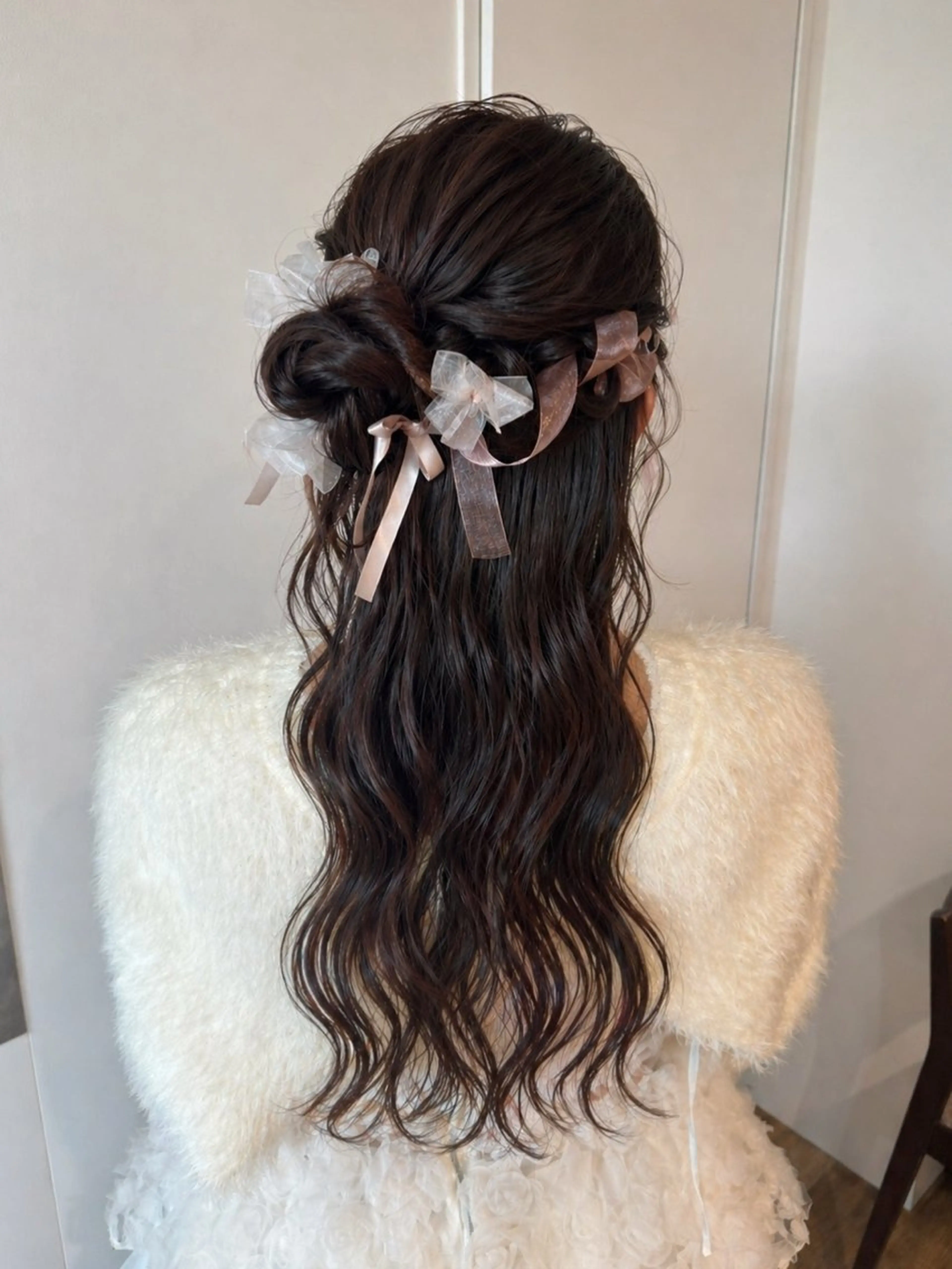 ヘアアレンジ yuki/表参道 ／オリーブカラー🍈のヘアスタイル