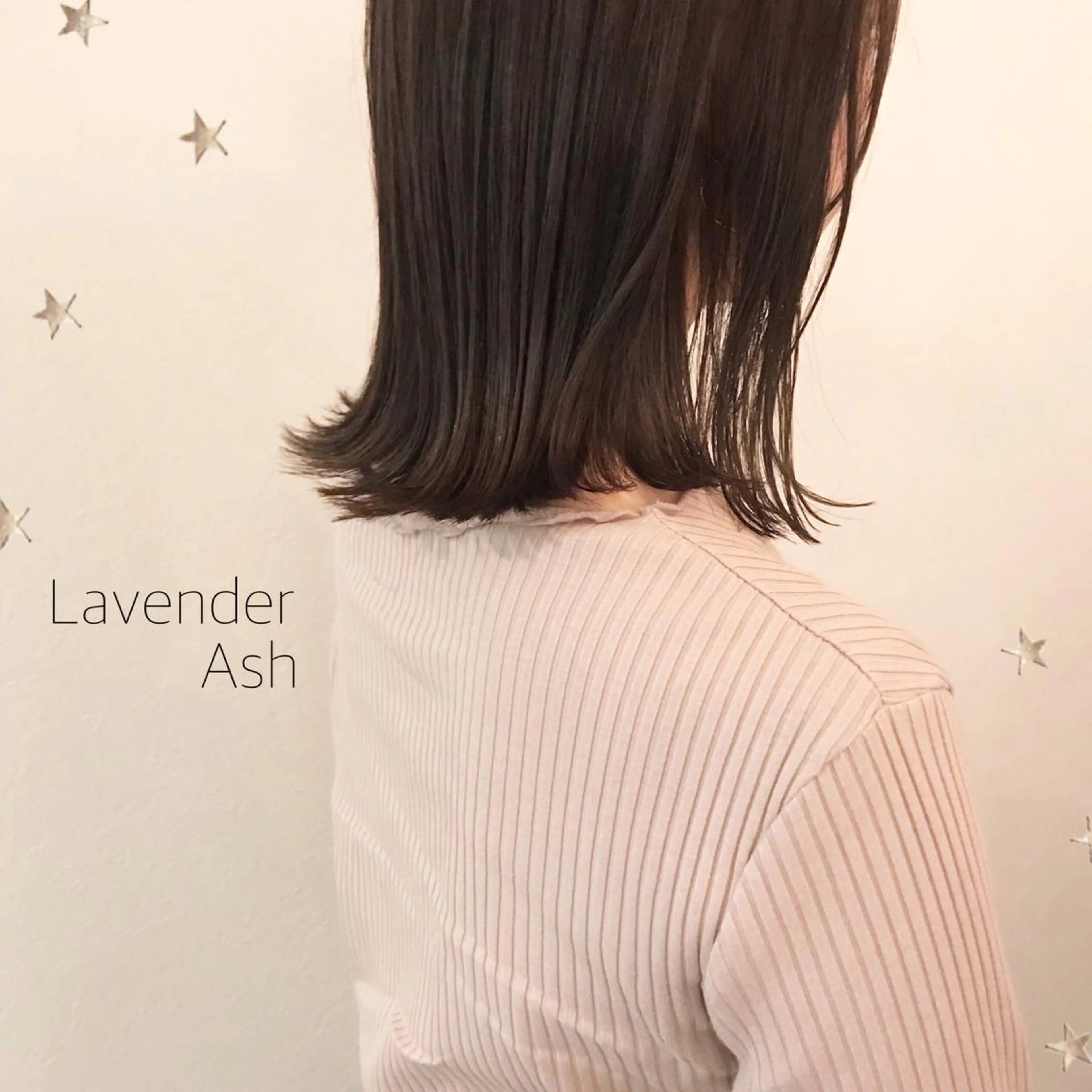 セミロング カラー 市川 千夏のヘアスタイル