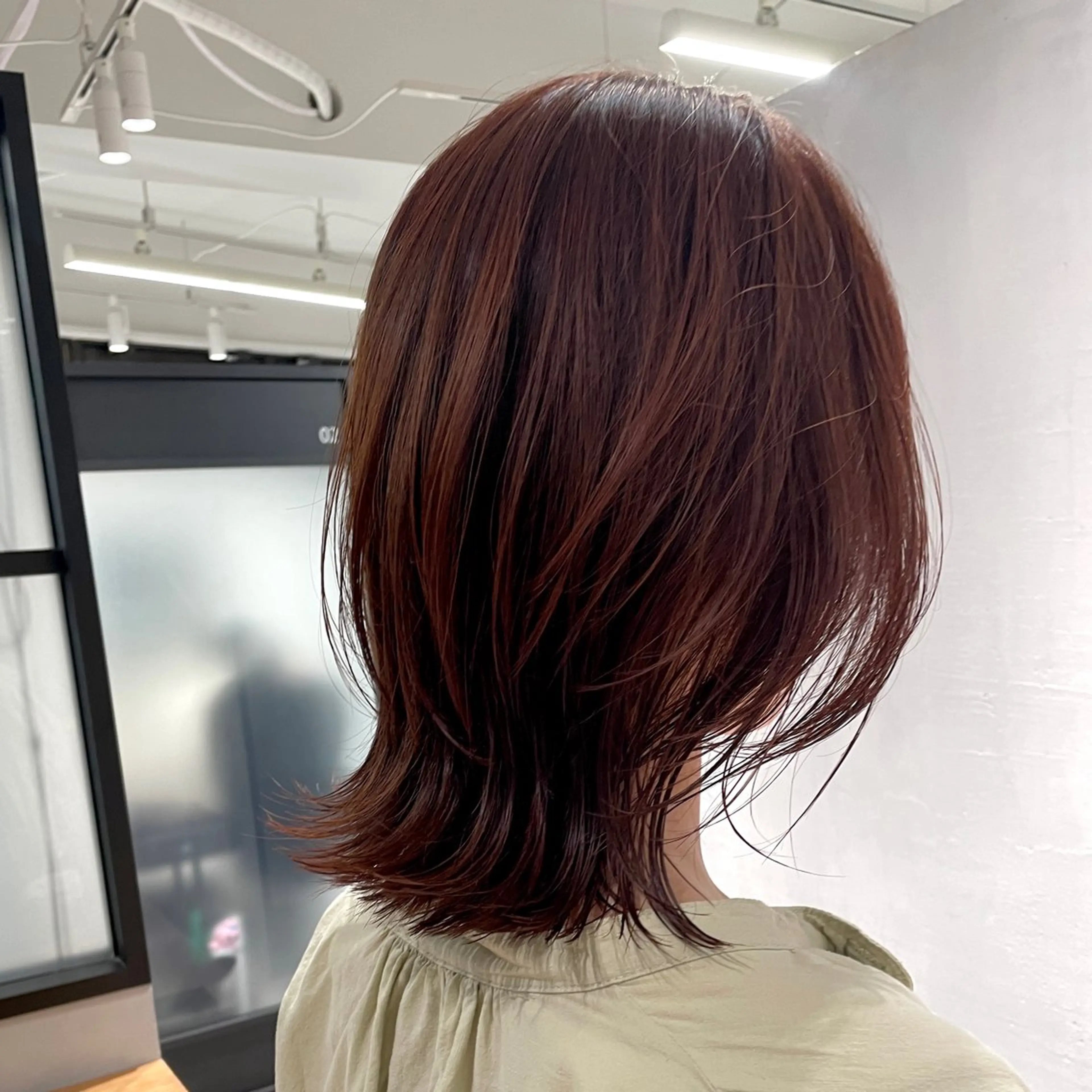 ミディアム カラー ヘアカラー ヘッドスパ DX SHARE SALON所属・matka白髪ぼかし 大人ヘア/KEIKOのヘアスタイル