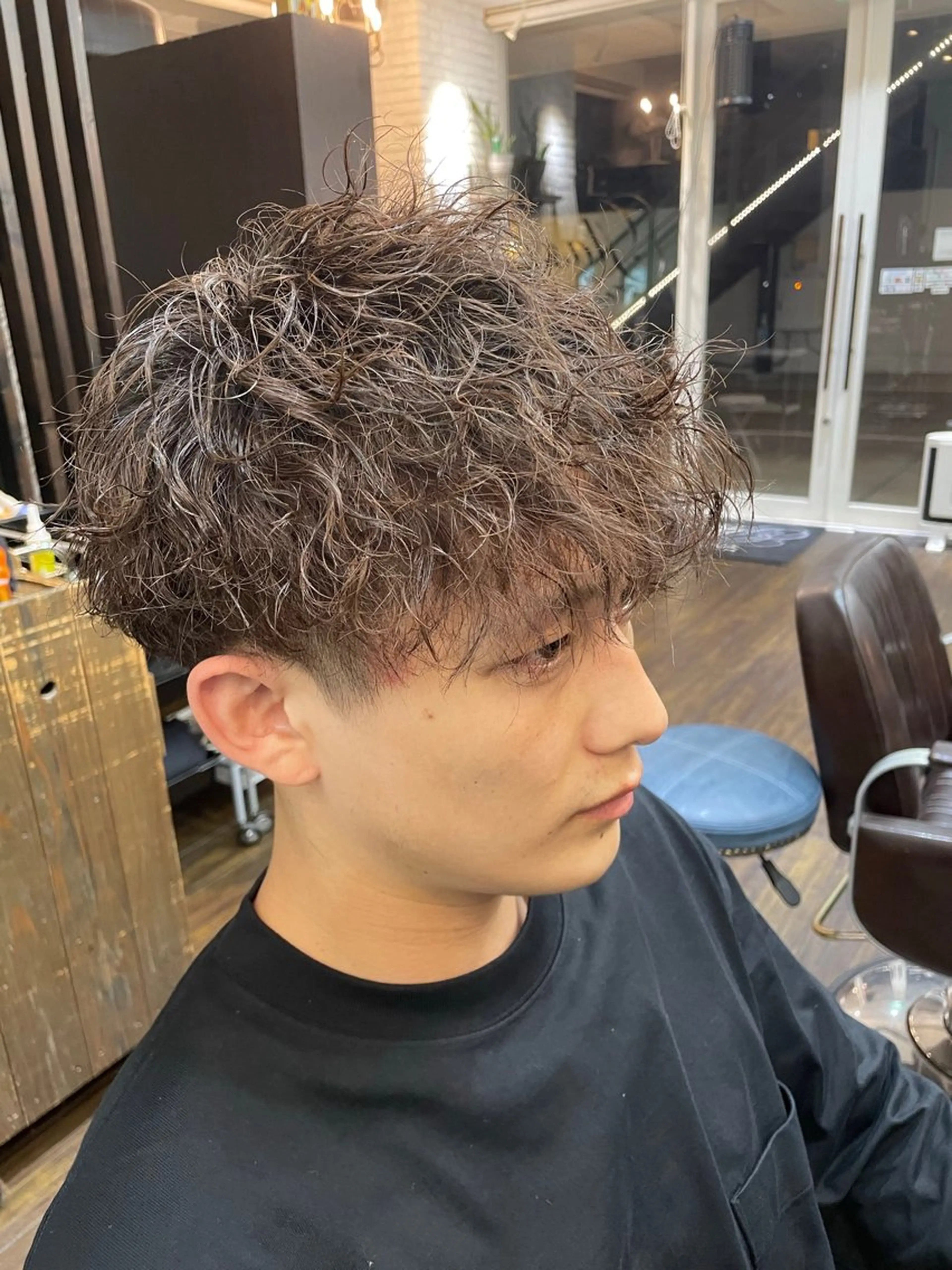 ミディアム 小村 敏司のヘアスタイル
