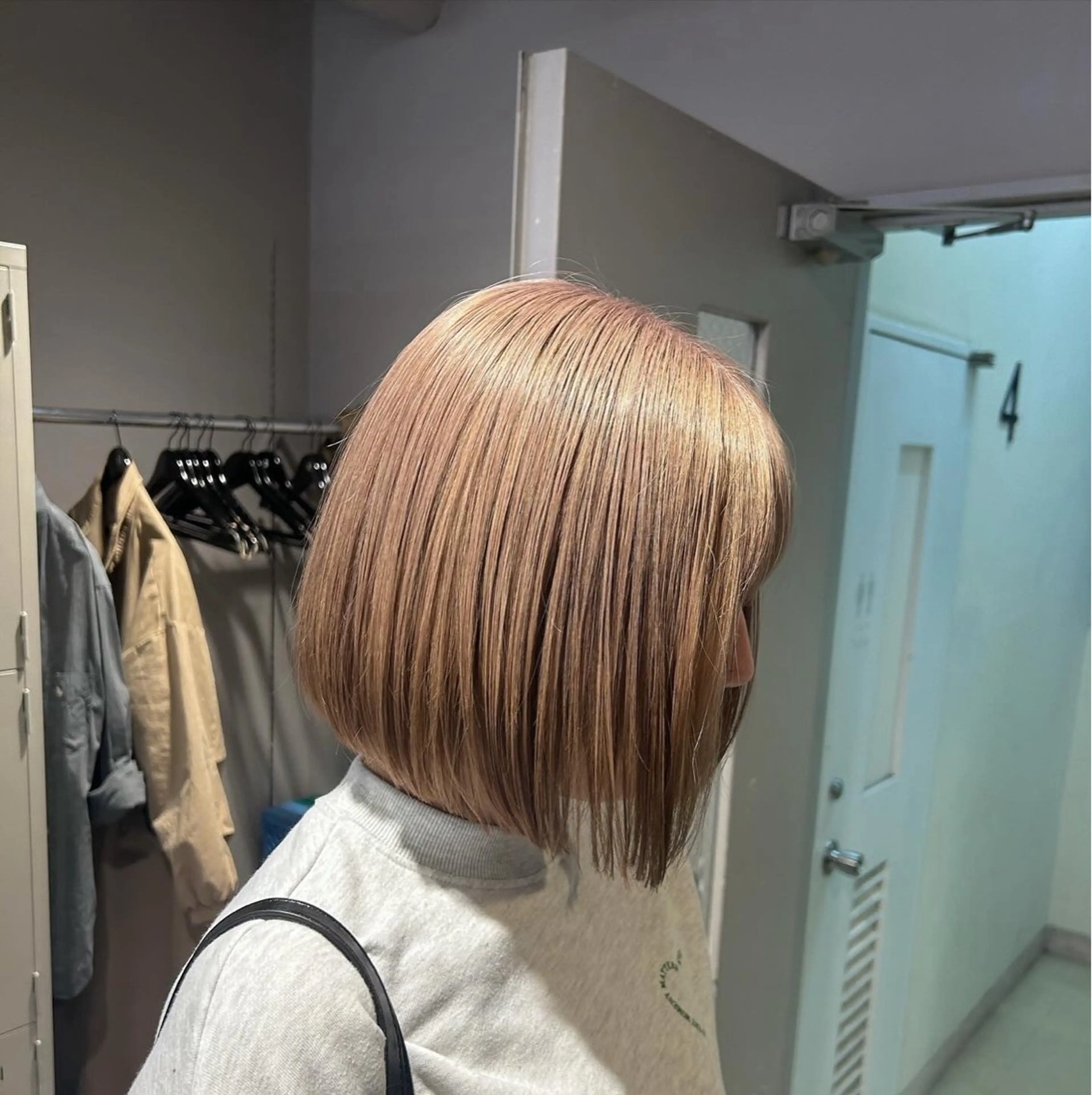 ミディアム カラー パーマ ヘアアレンジ メンズ キッズ ブリーチなしカラー/ ブラウン/レイヤーのヘアスタイル