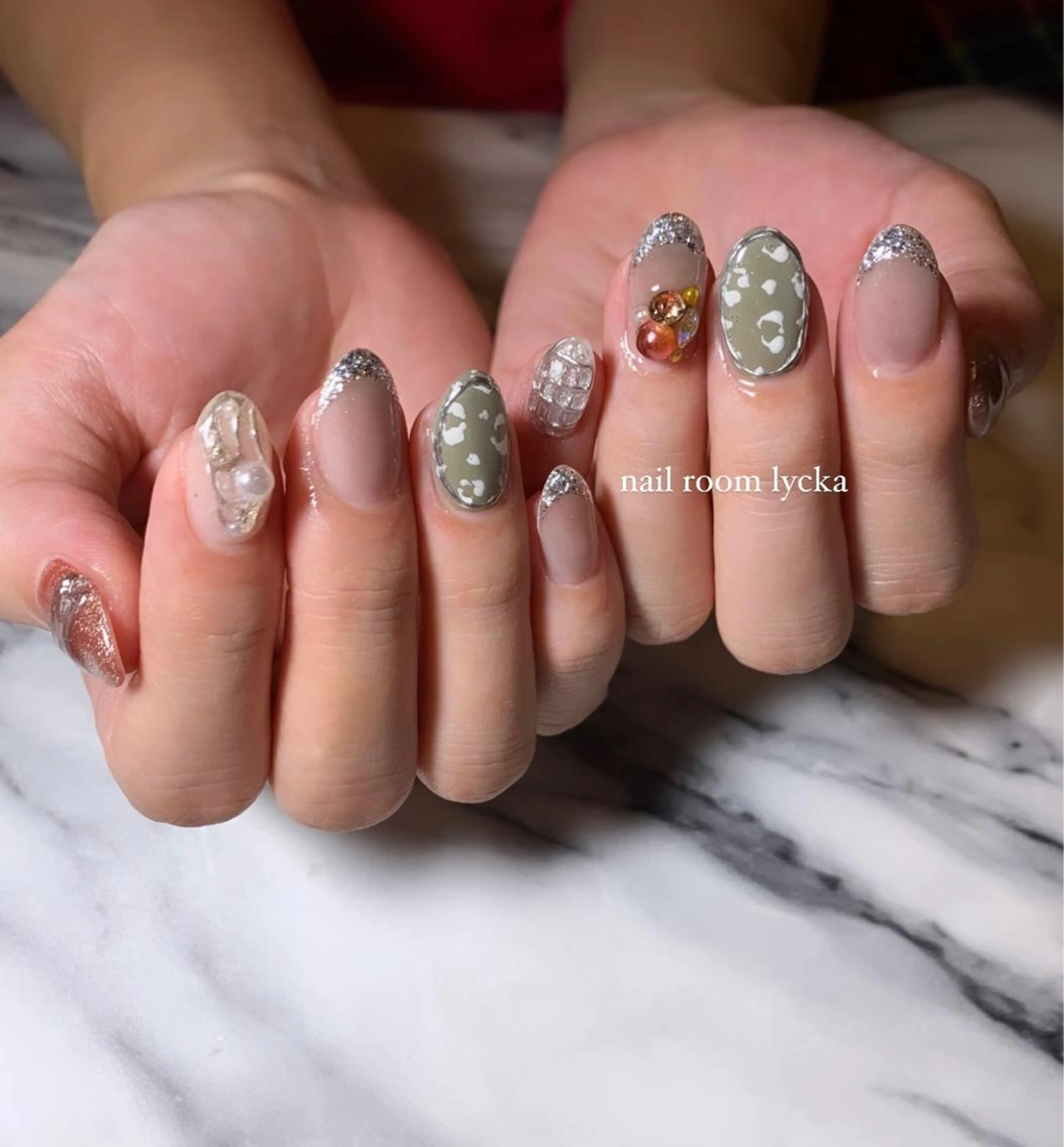 ネイル ﾈｲﾙﾙｰﾑﾘｯｶ 𝐦𝐚𝐲𝐮のネイルデザイン