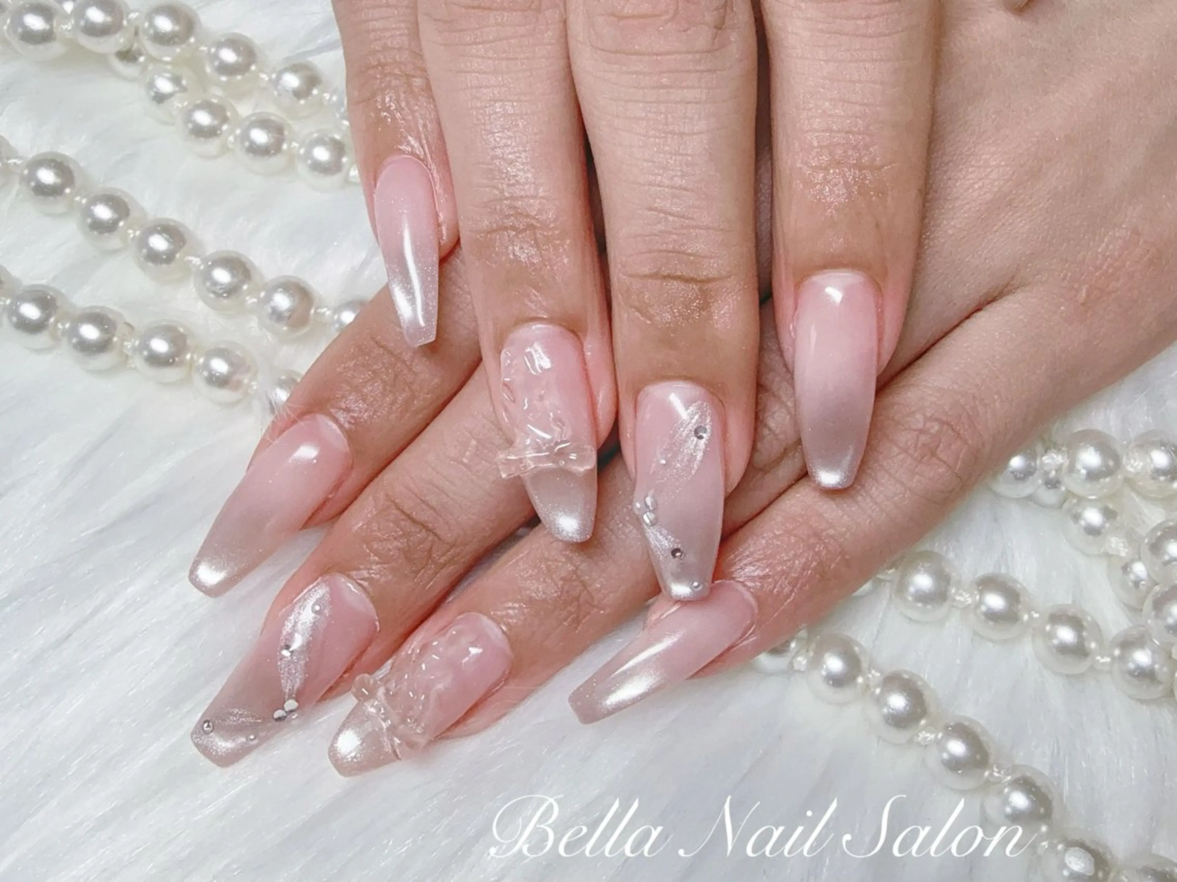 ネイル ハンドネイル Bella Nail Salonパラジェルのネイルデザイン