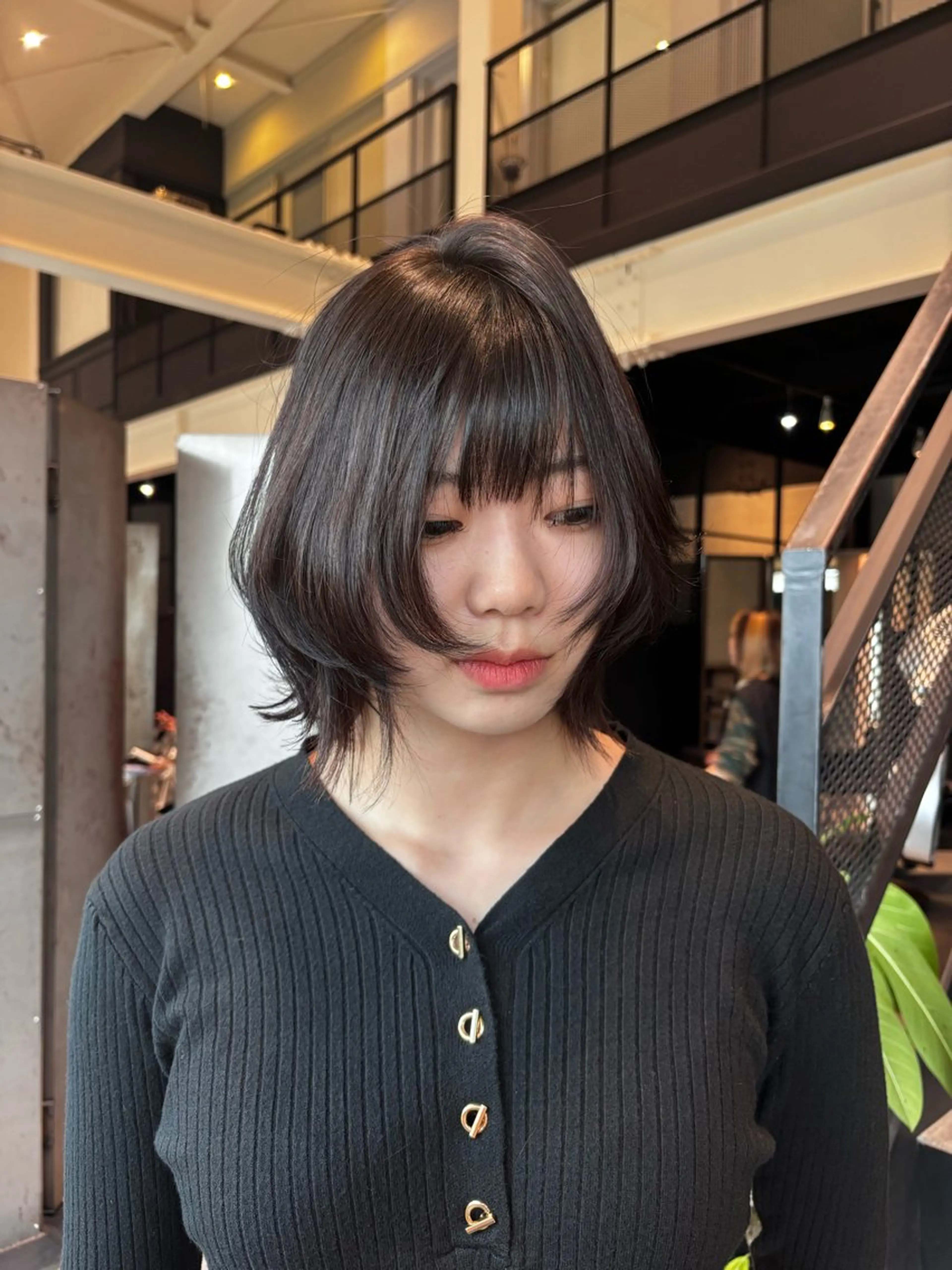 ショート カット ヘアカラー 竹田 佳奈のヘアスタイル