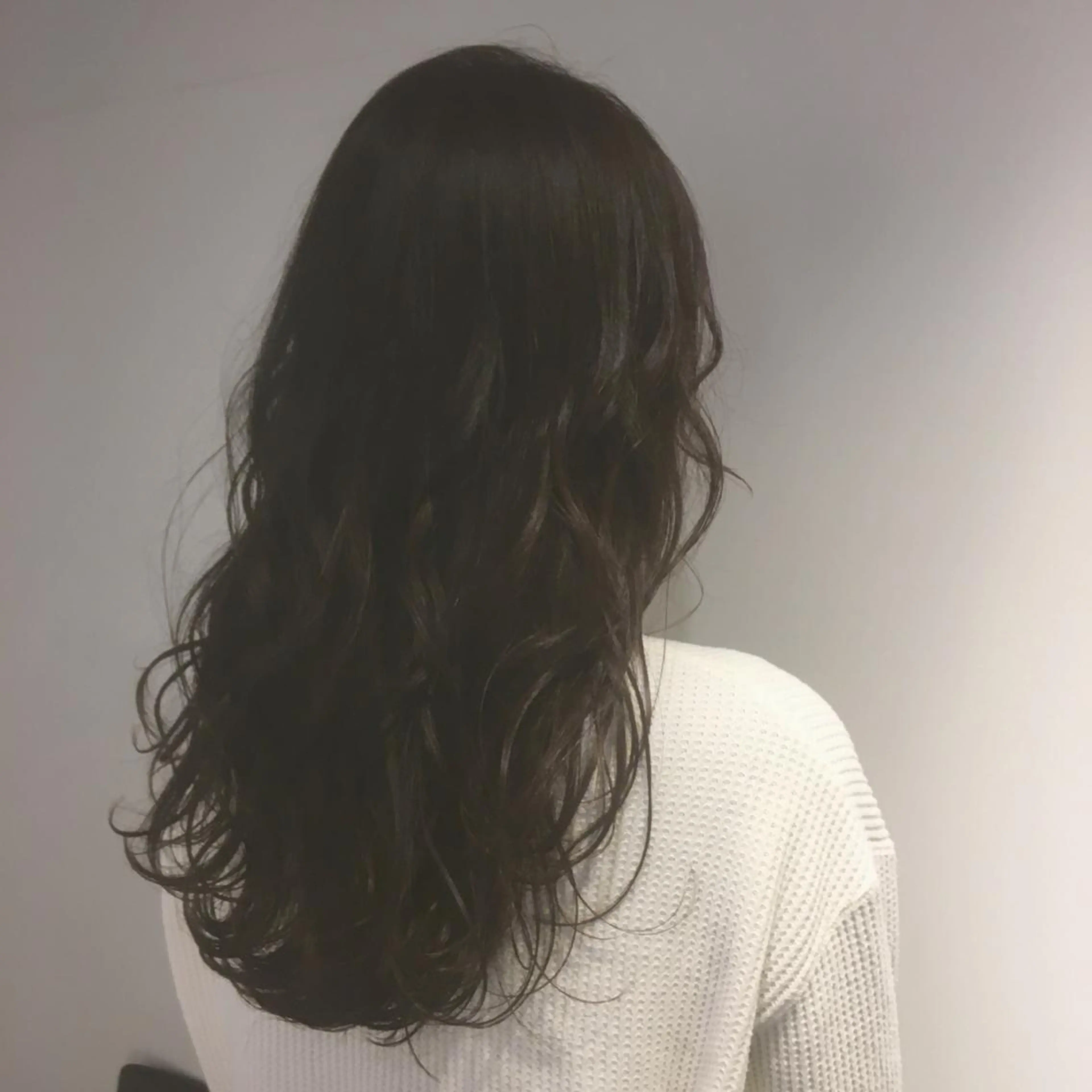 ロング カラー カット ヘアカラー トリートメント しのはら まどかのヘアスタイル