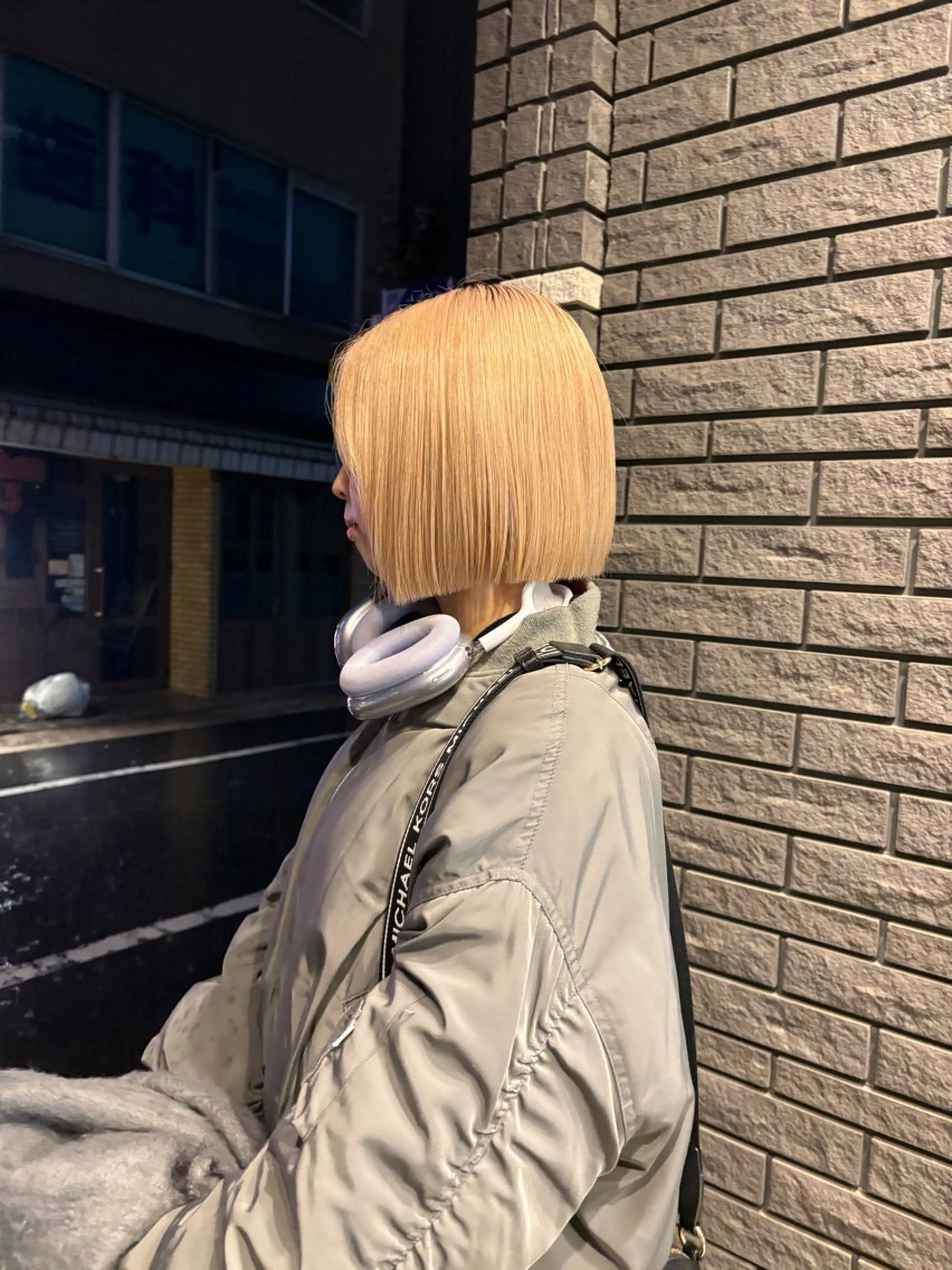 ショート ボブ 暖色/ブラウン/ 透明感/ゆうかのヘアスタイル