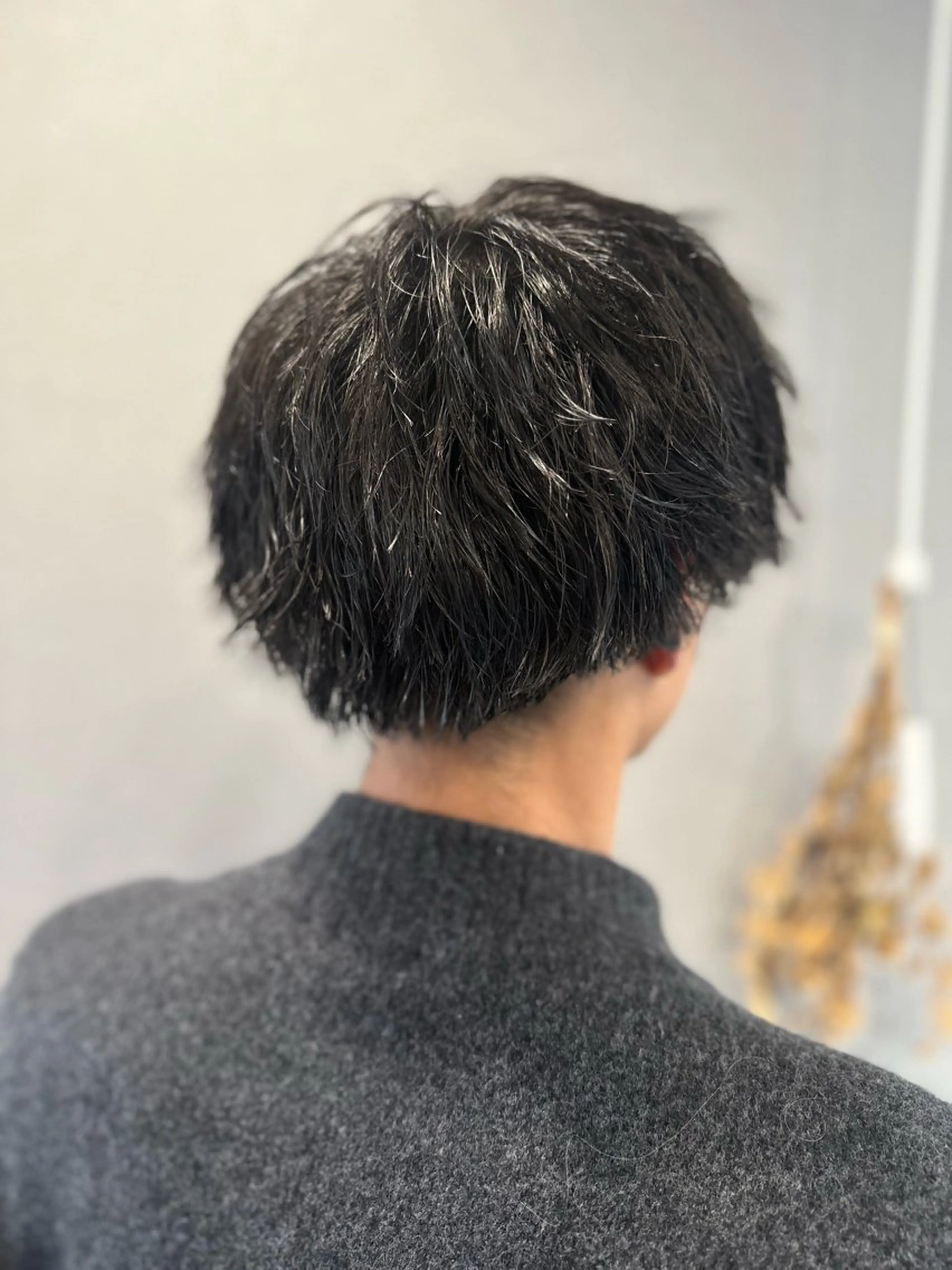 ショート パーマ メンズ カット パーマ K Harukaのヘアスタイル