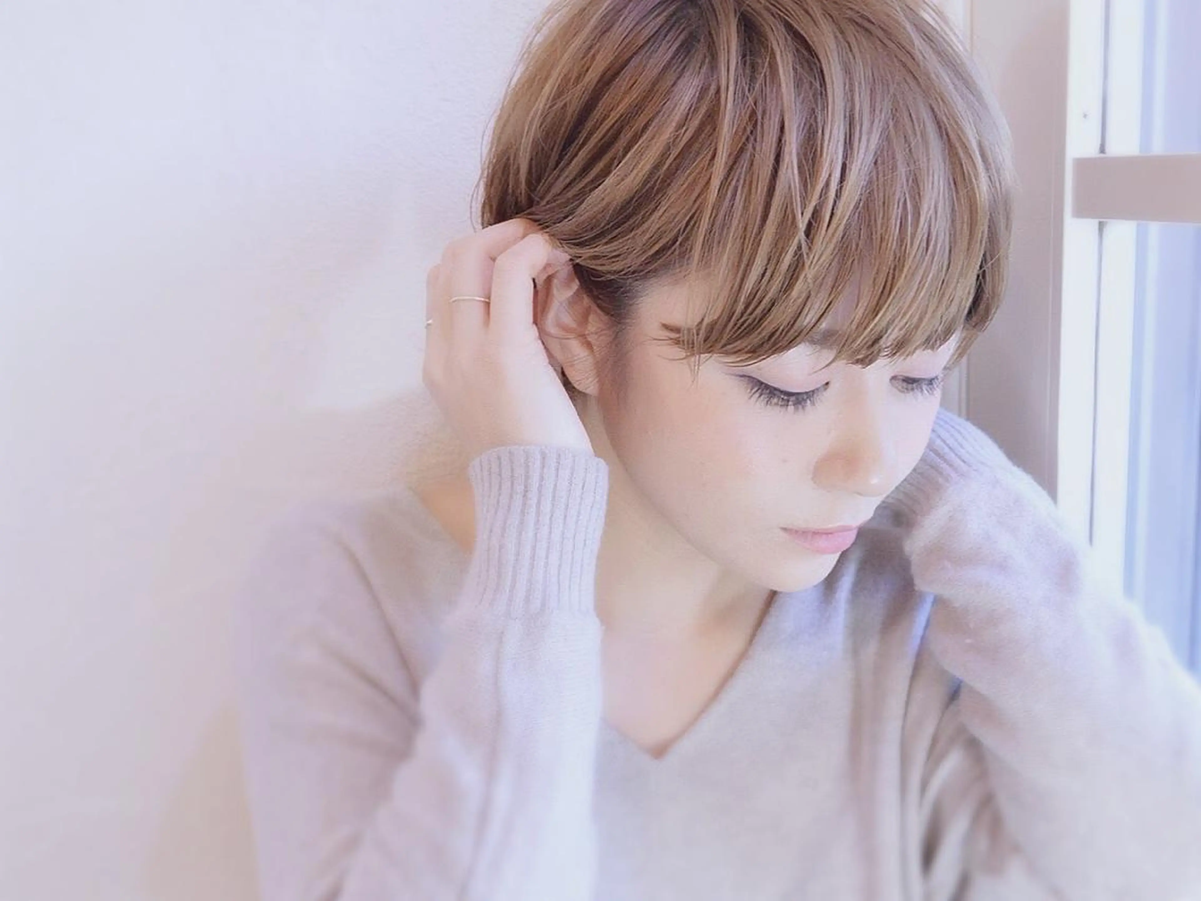 ショート カラー 小顔ショート✁ ⁂Yukari⁂のヘアスタイル