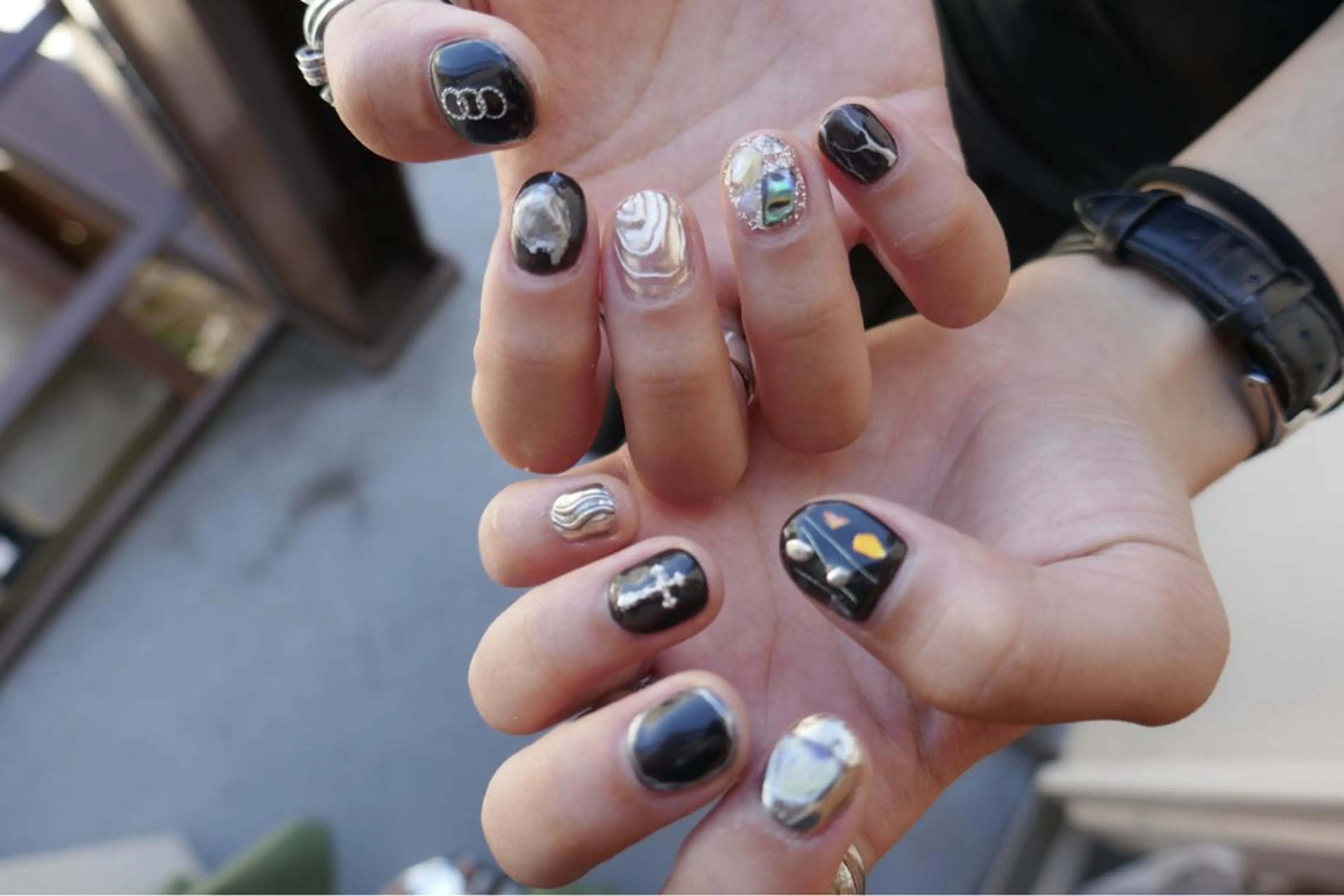 ネイル ハンドネイル revia所属・ERI Nailistのネイルデザイン