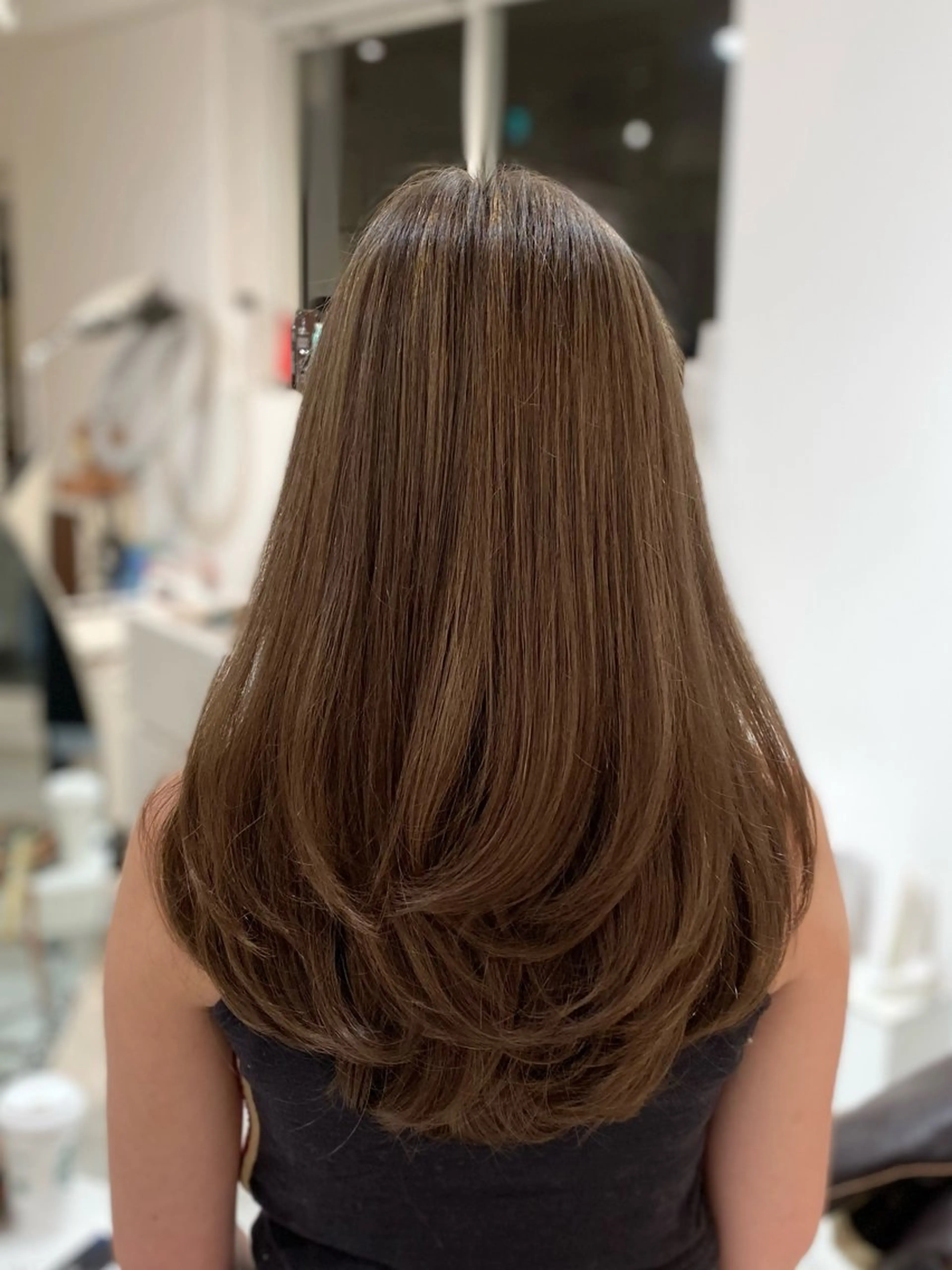 ロング カラー TAE .のヘアスタイル
