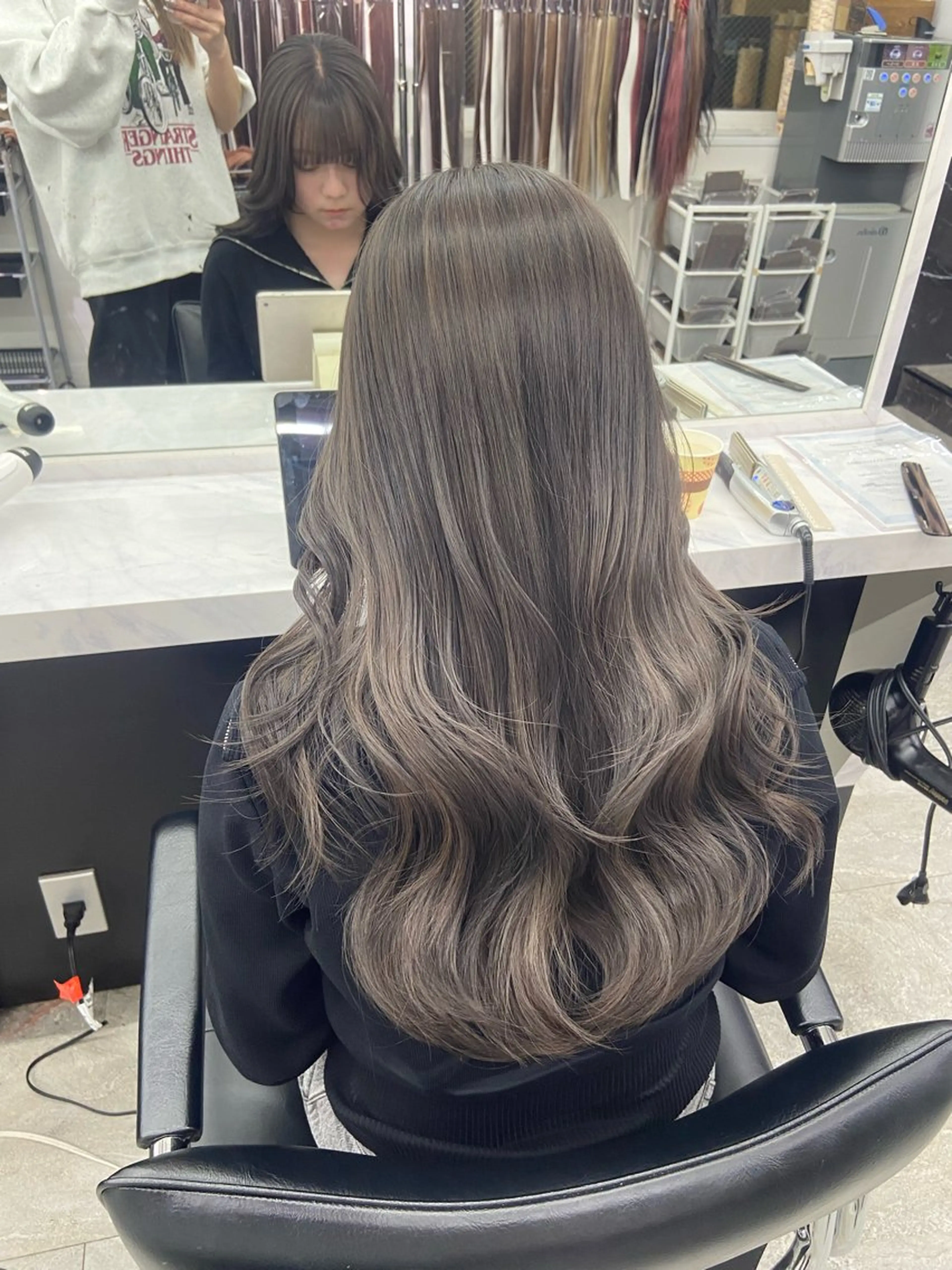 ロング ヘアカラー ハイトーン/エクステ 🫧minamiのヘアスタイル