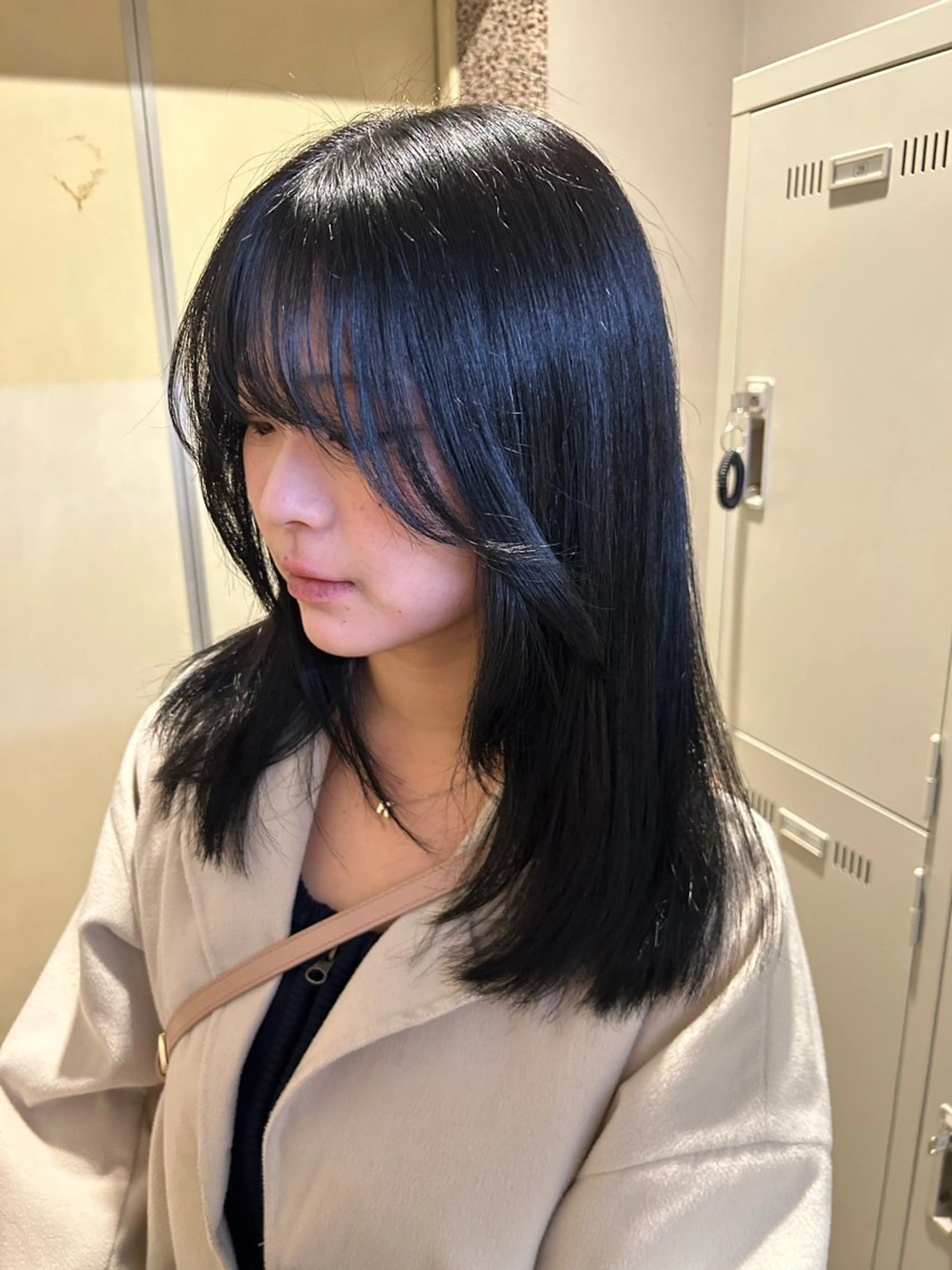 カラー パーマ ヘアアレンジ メンズ 🥯縮毛/レイヤー/ ベージュヘア🥯のヘアスタイル