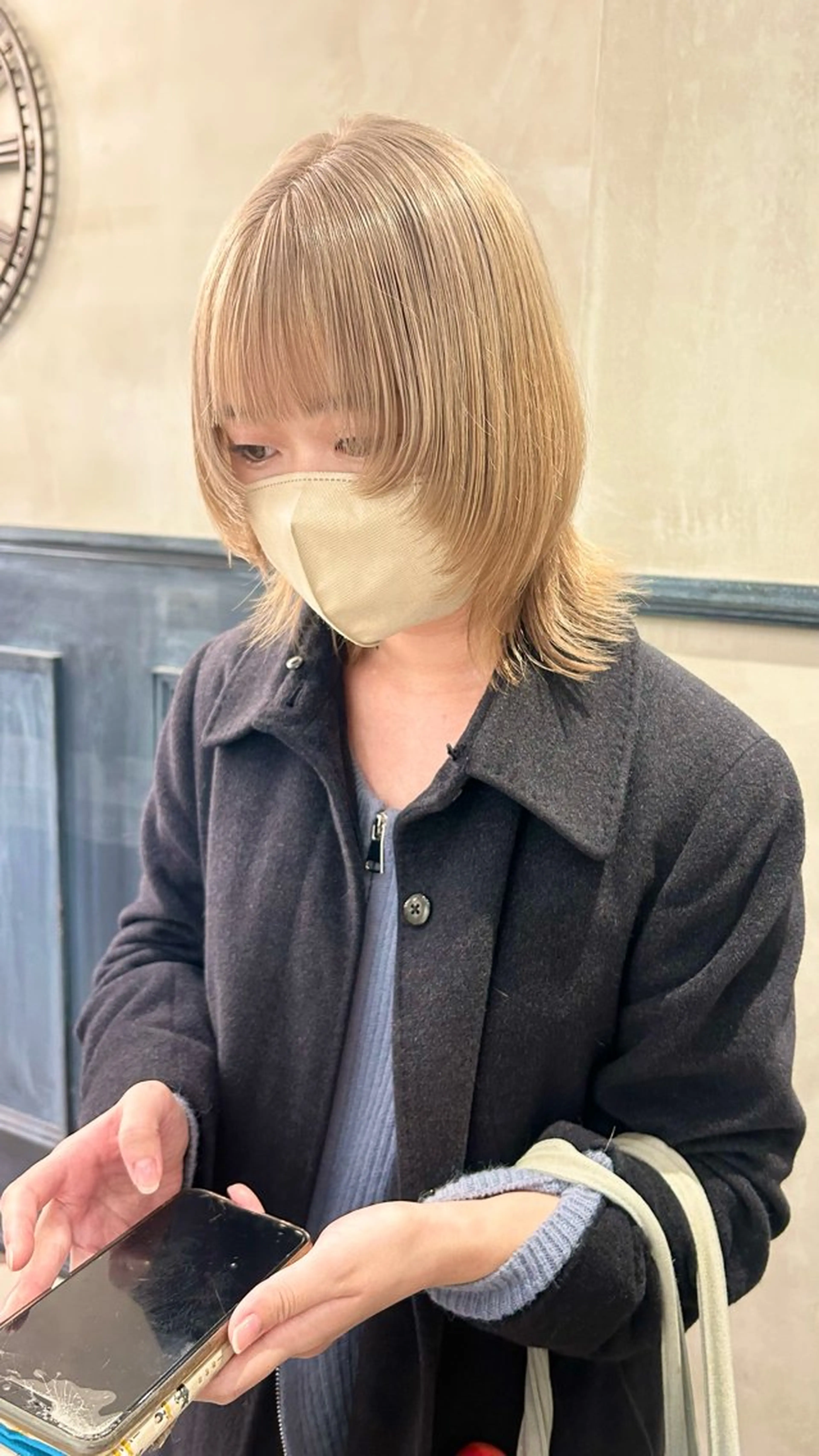 ショート カラー ゆう🫧 透明感/ハイトーンのヘアスタイル