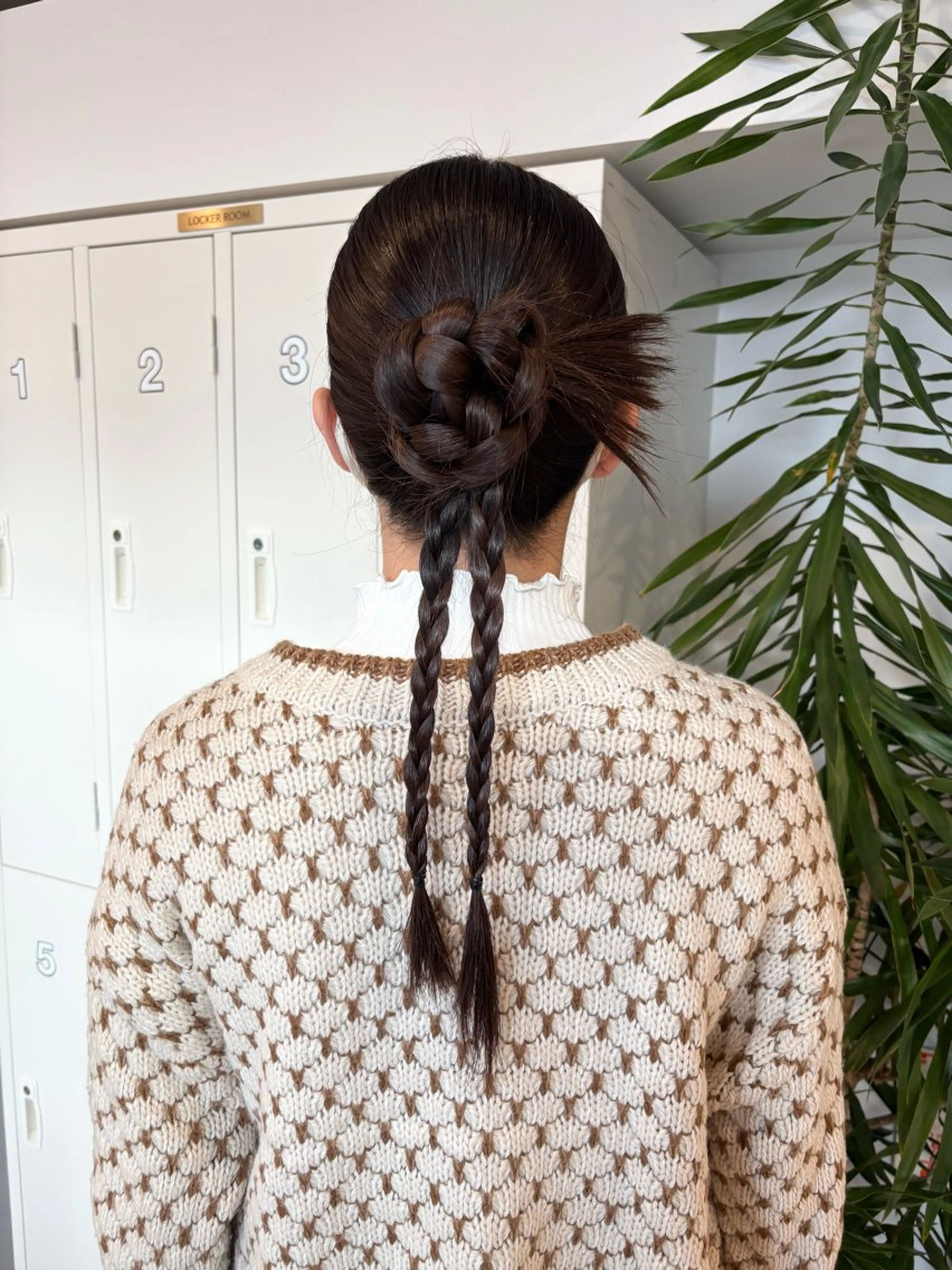 前髪カット+簡単ヘアセット🥣の写真