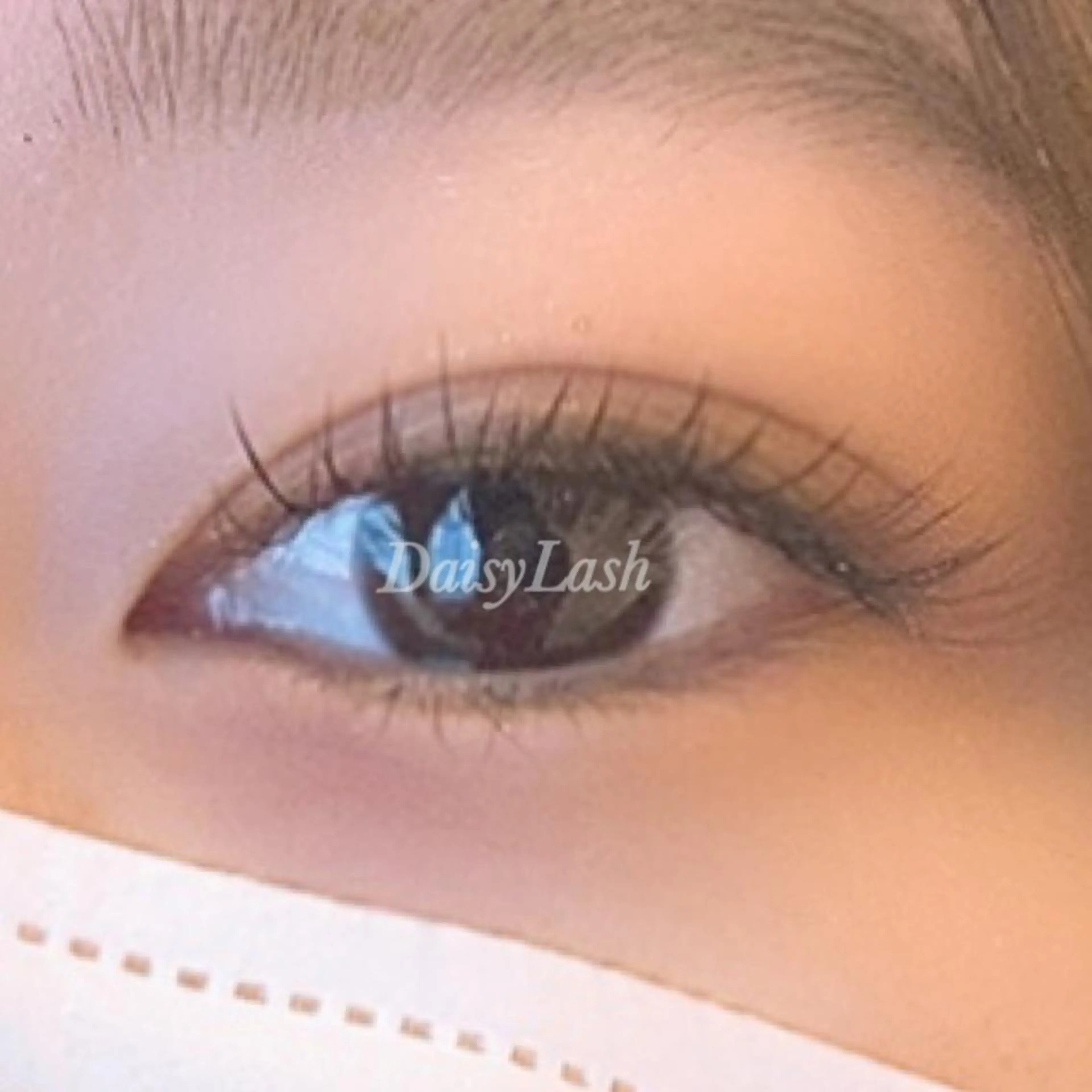 マツエク・マツパ Cカール フラットラッシュ 目尻長め アイニコ第1ビル 渡邊のマツエク・マツパデザイン