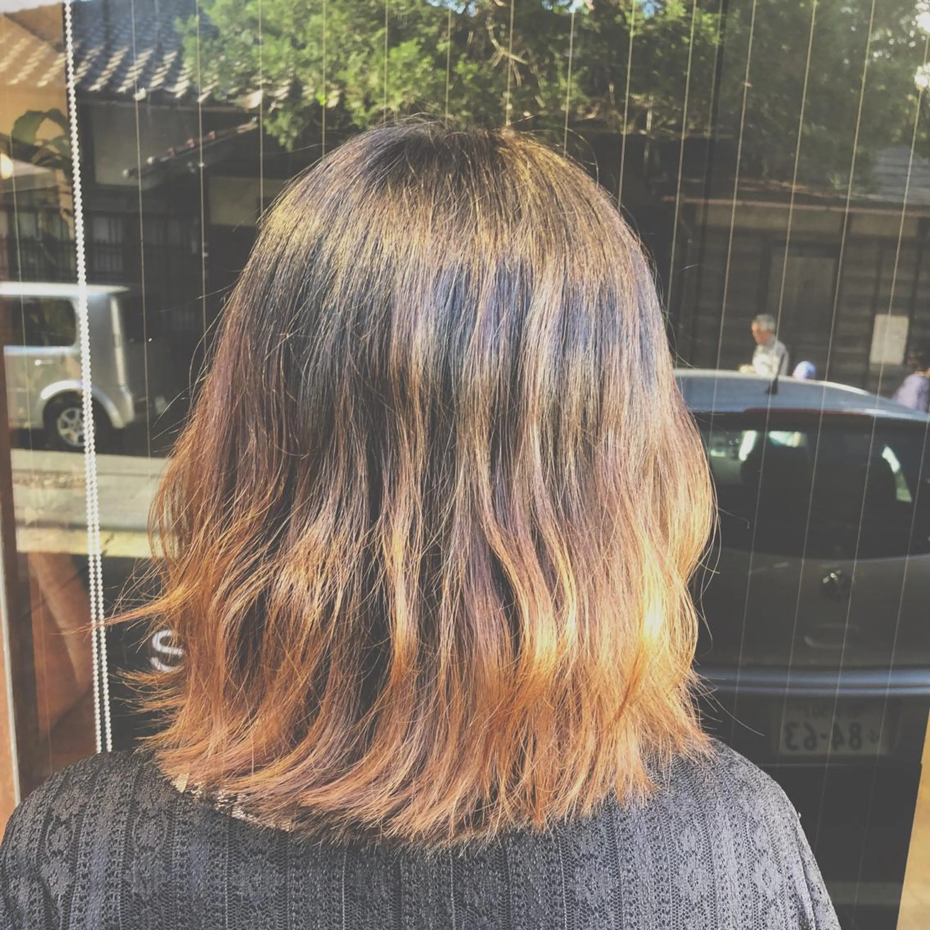 カラー コレットヘアー 田中アヤノのヘアスタイル