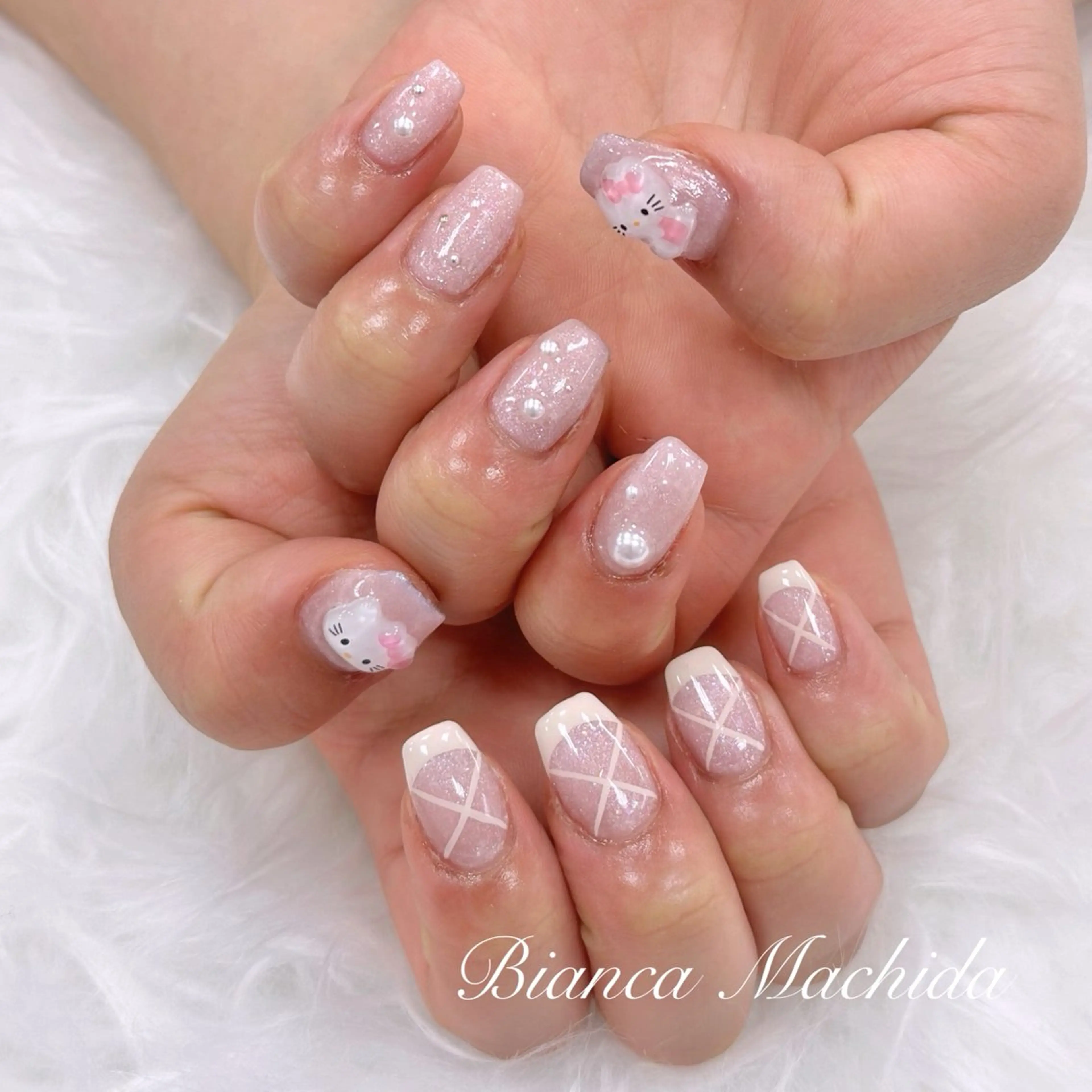 ネイル ハンドネイル Bianca👼🏻 OIKAWAのネイルデザイン