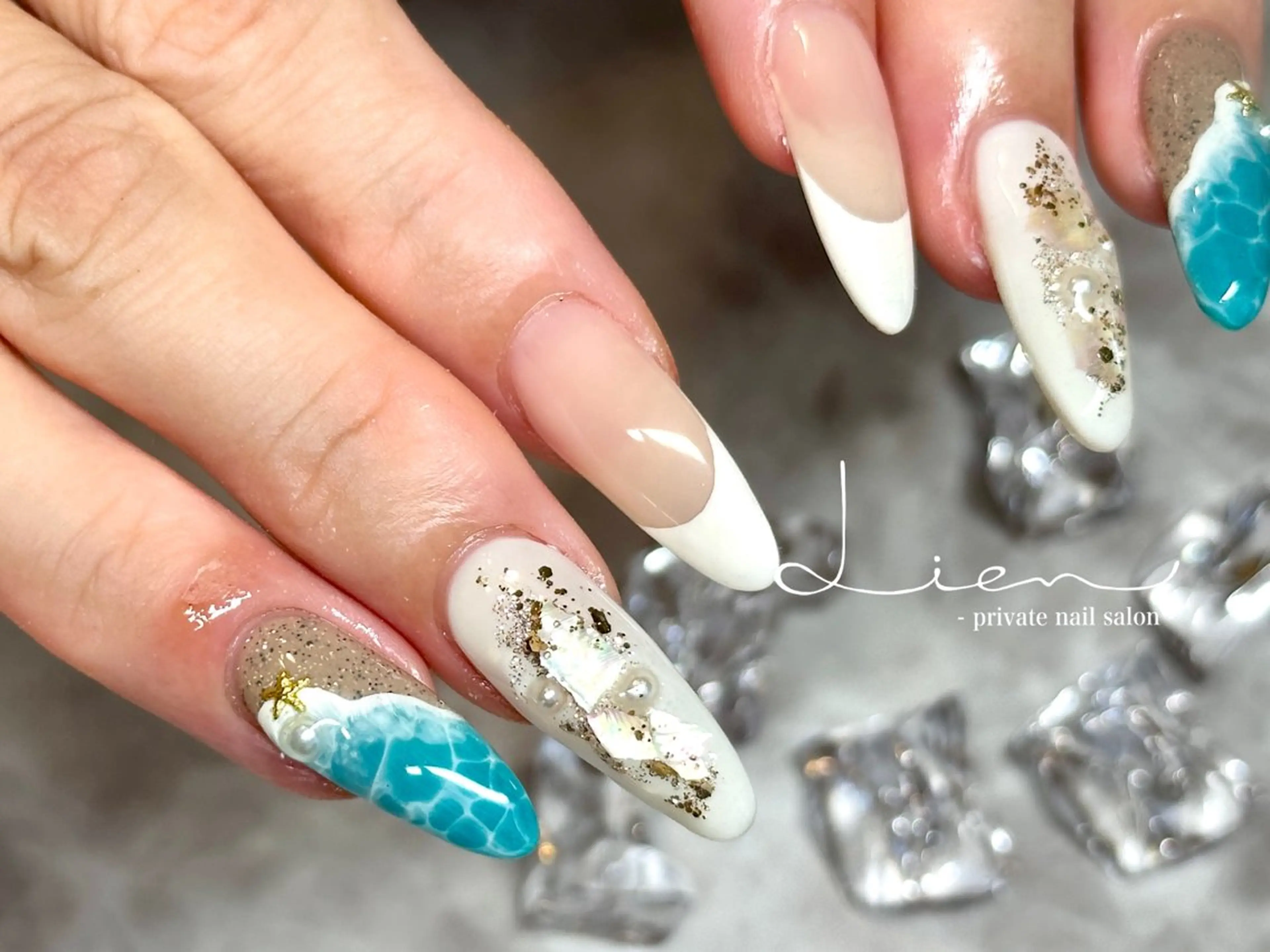 ネイル ハンドネイル Lien 【リアン】北堀江のネイルデザイン