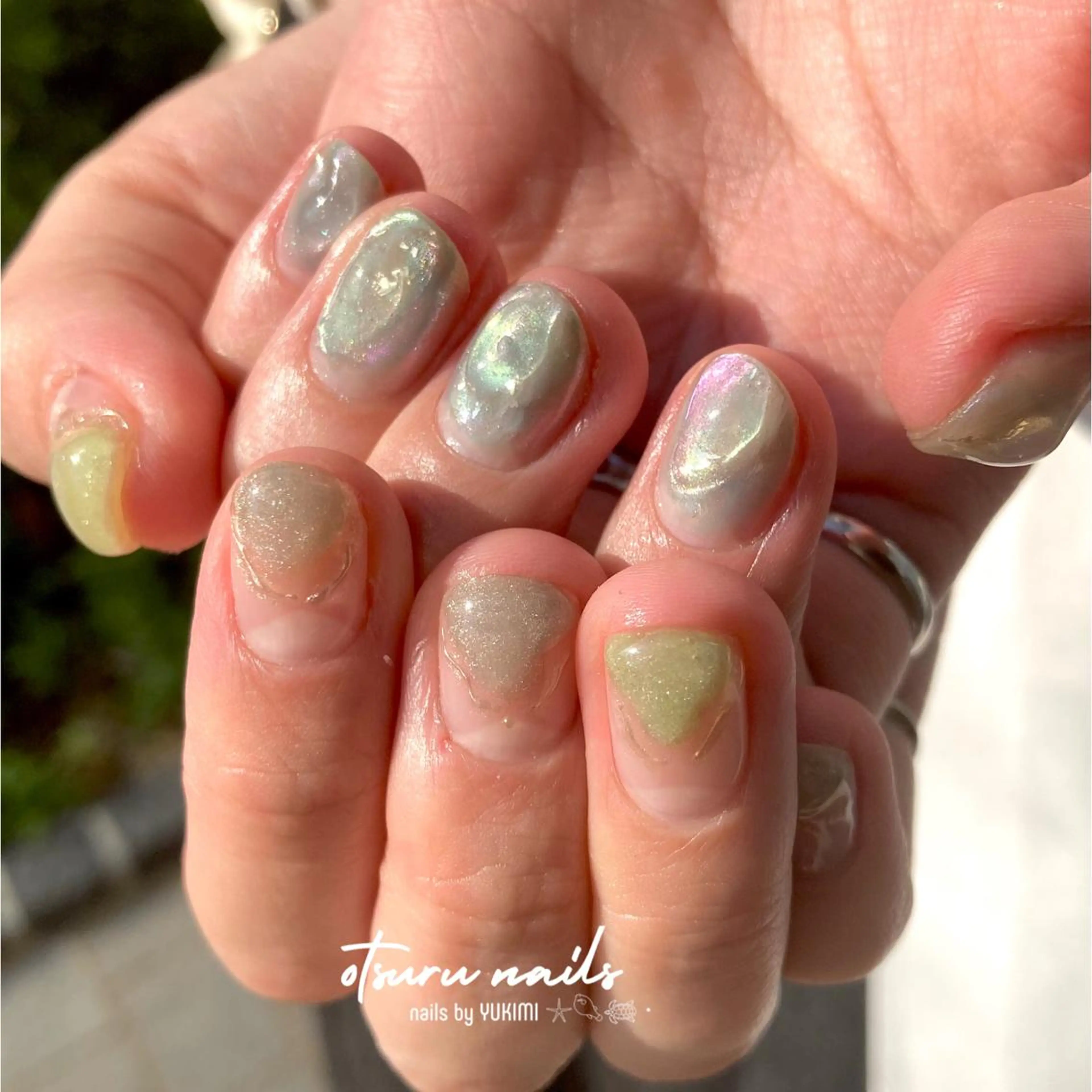 ネイル マグネットネイル ぷっくりネイル otsurunail (オツルネイル)のネイルデザイン