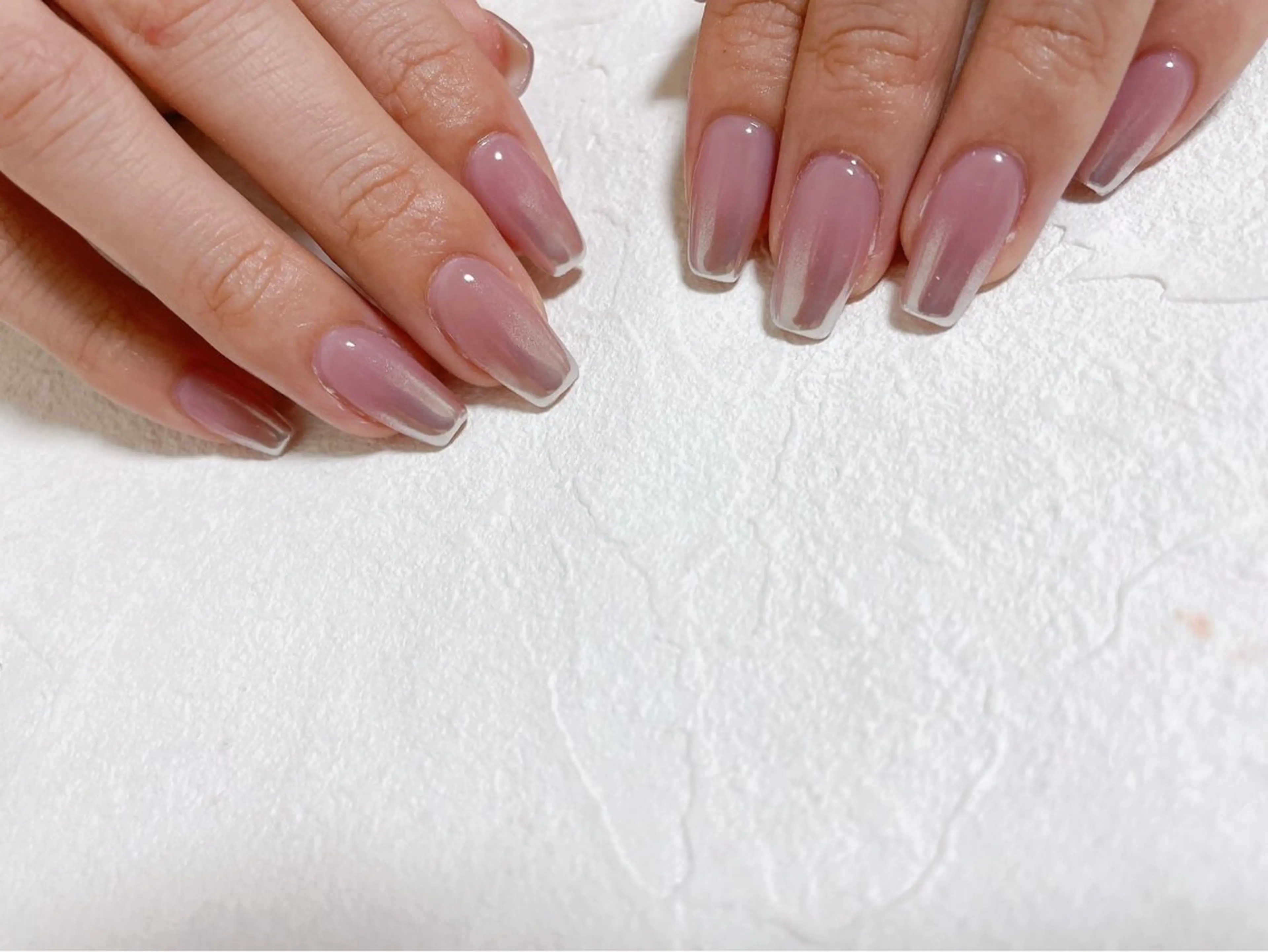 ネイル オーロラネイル フットネイル フレンチネイル ジェルネイル 韓国ネイル ハンドネイル kiki nail &brow二子玉川の眉毛・アイブロウイメージ