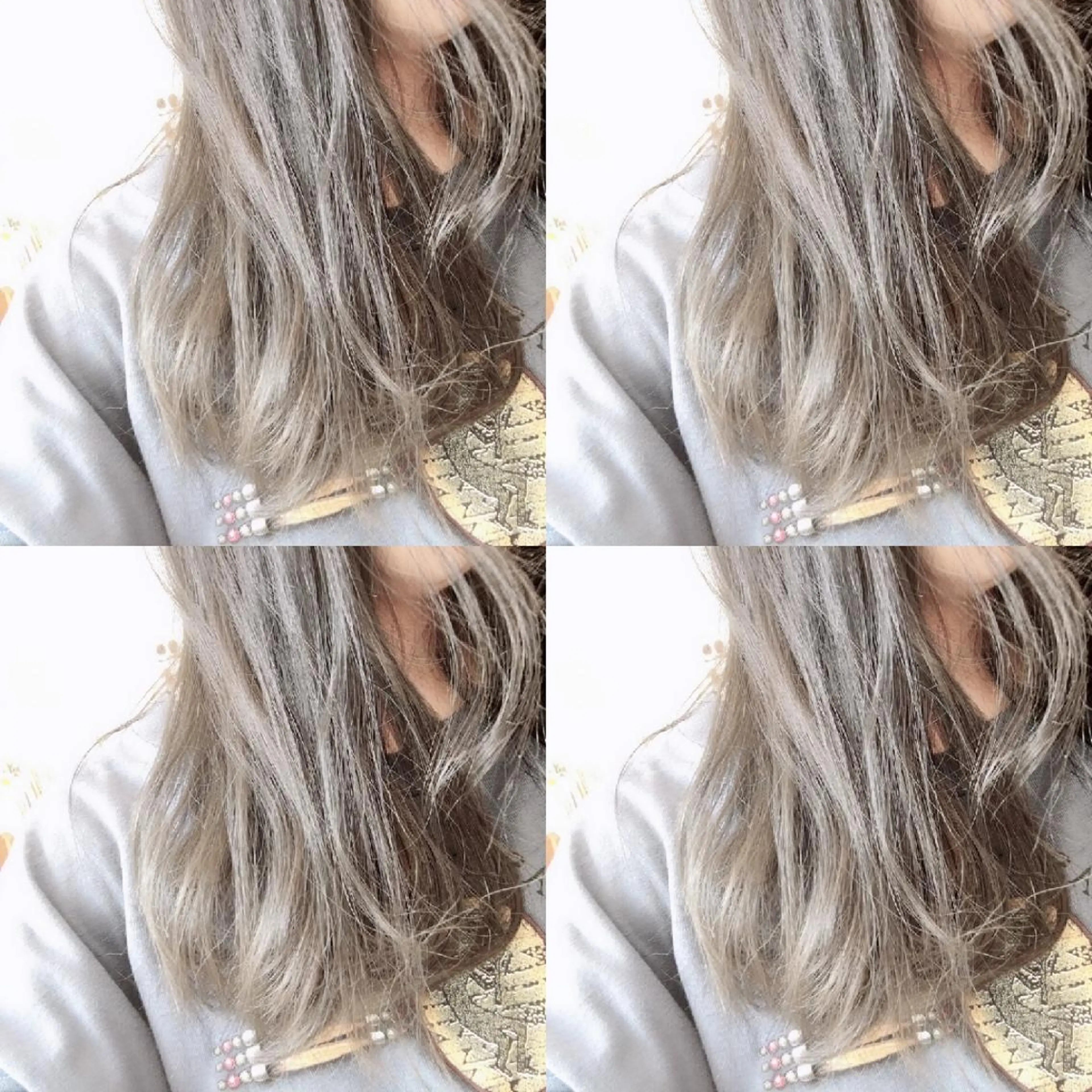 ロング カラー 透明感カラー 【ただの天才 🎨】のヘアスタイル