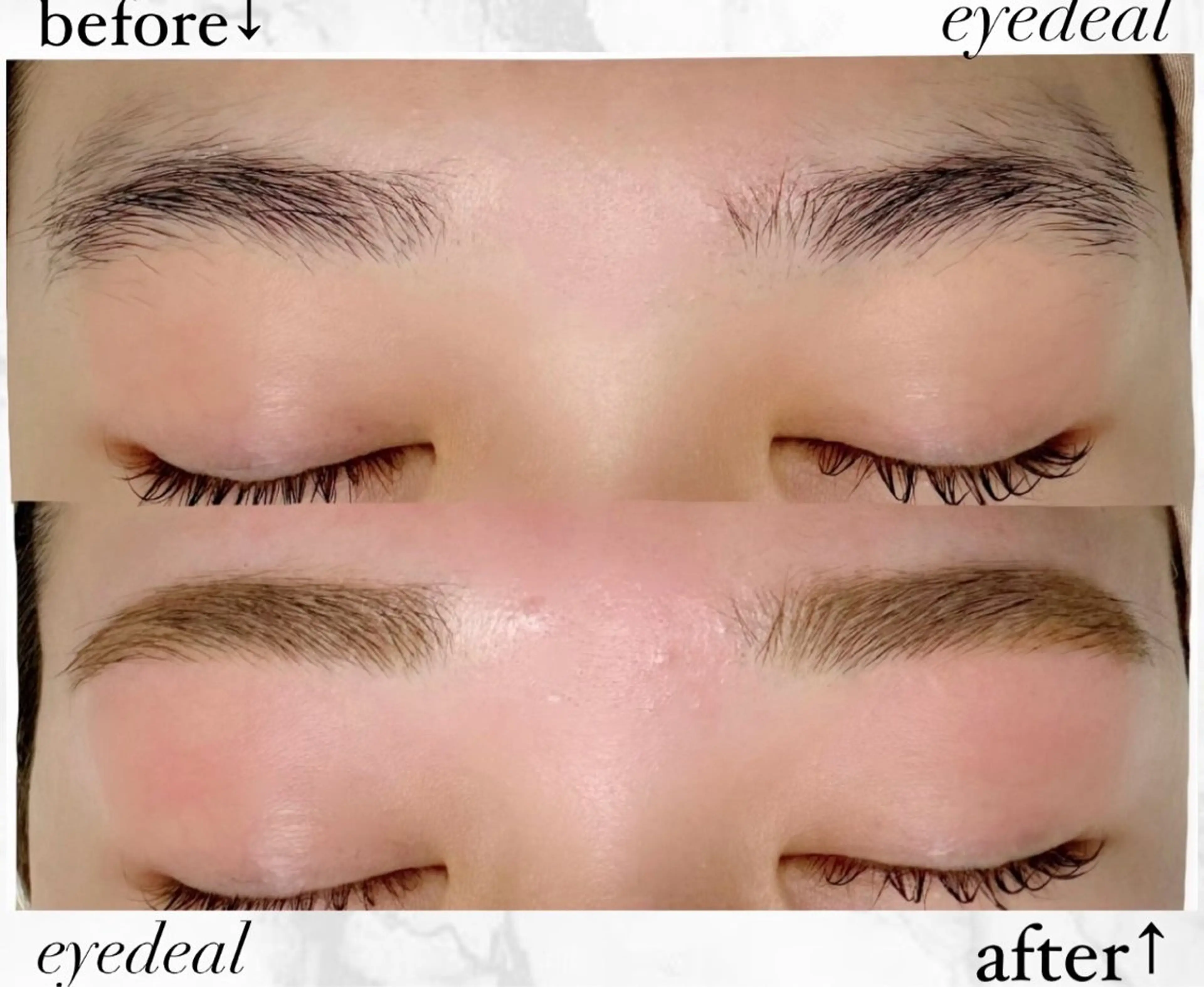 アイブロウ ワックス脱毛 眉カット eyedeal🫧 YOSHIDAのマツエク・マツパデザイン