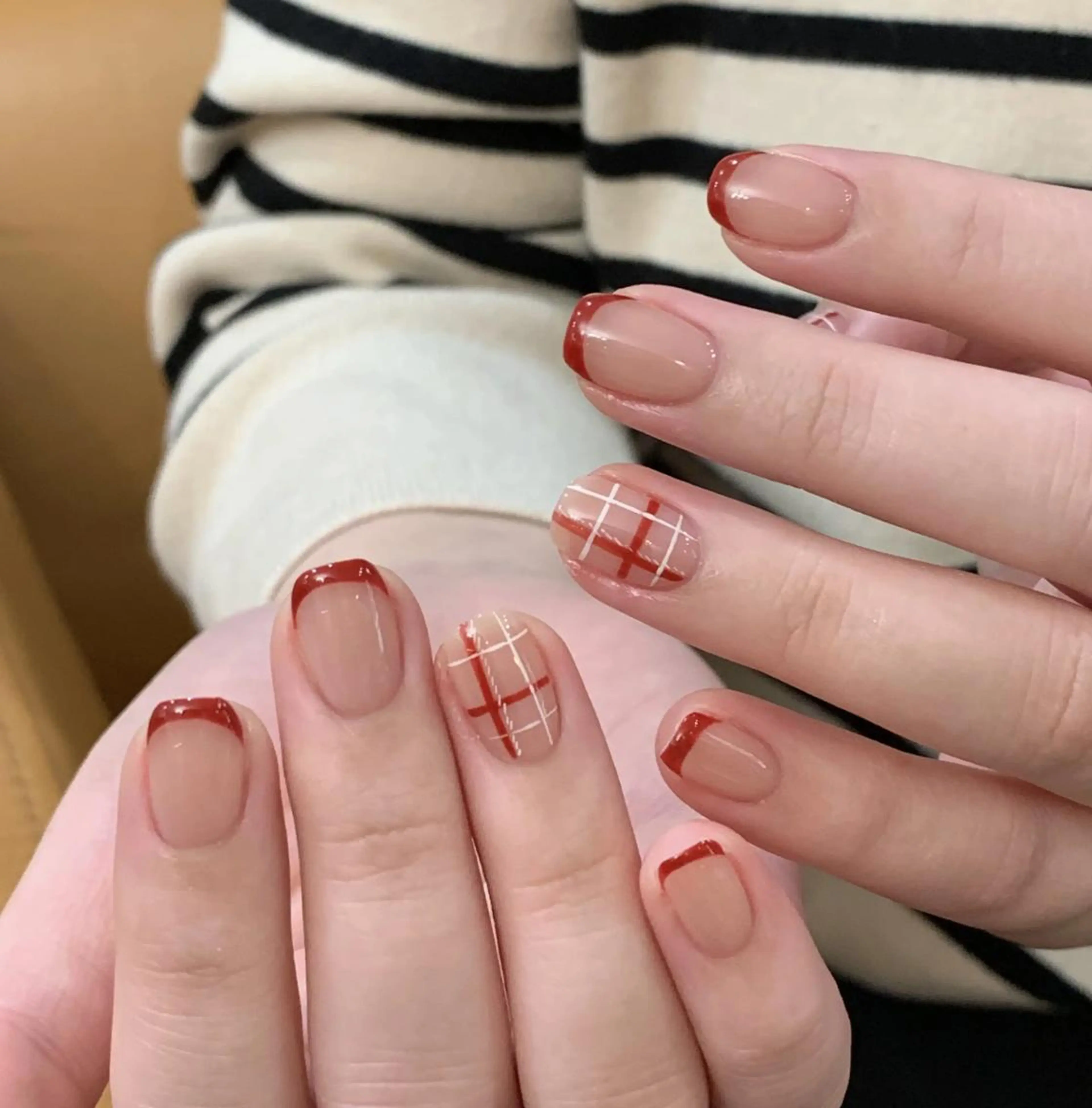 ネイル By moonネイル 🌷ワンホン/韓国風のネイルデザイン