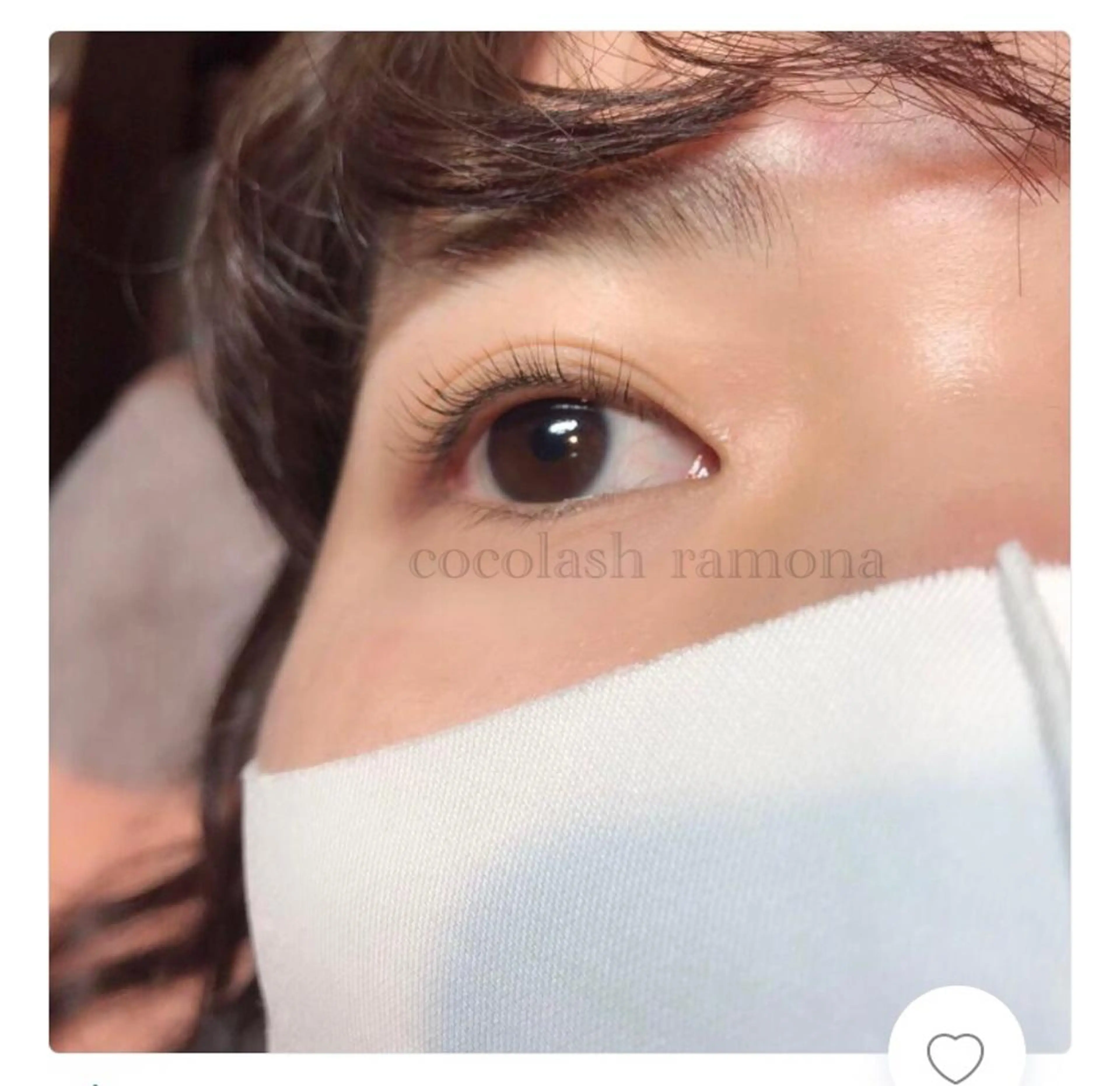 パーマ ココラッシュ AYACOのマツエク・マツパデザイン