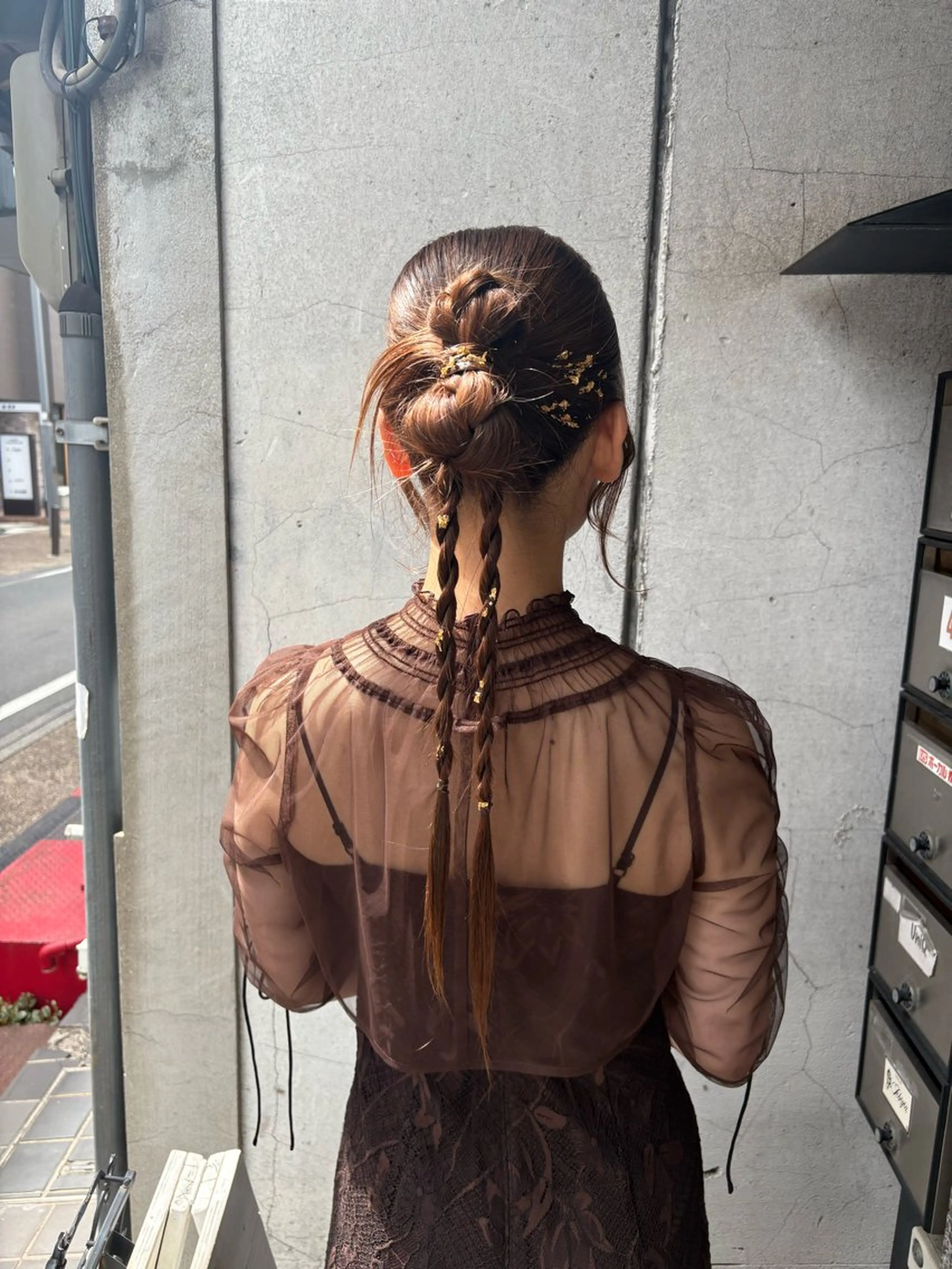 ロング ヘアセット Retsu /UniQのヘアスタイル