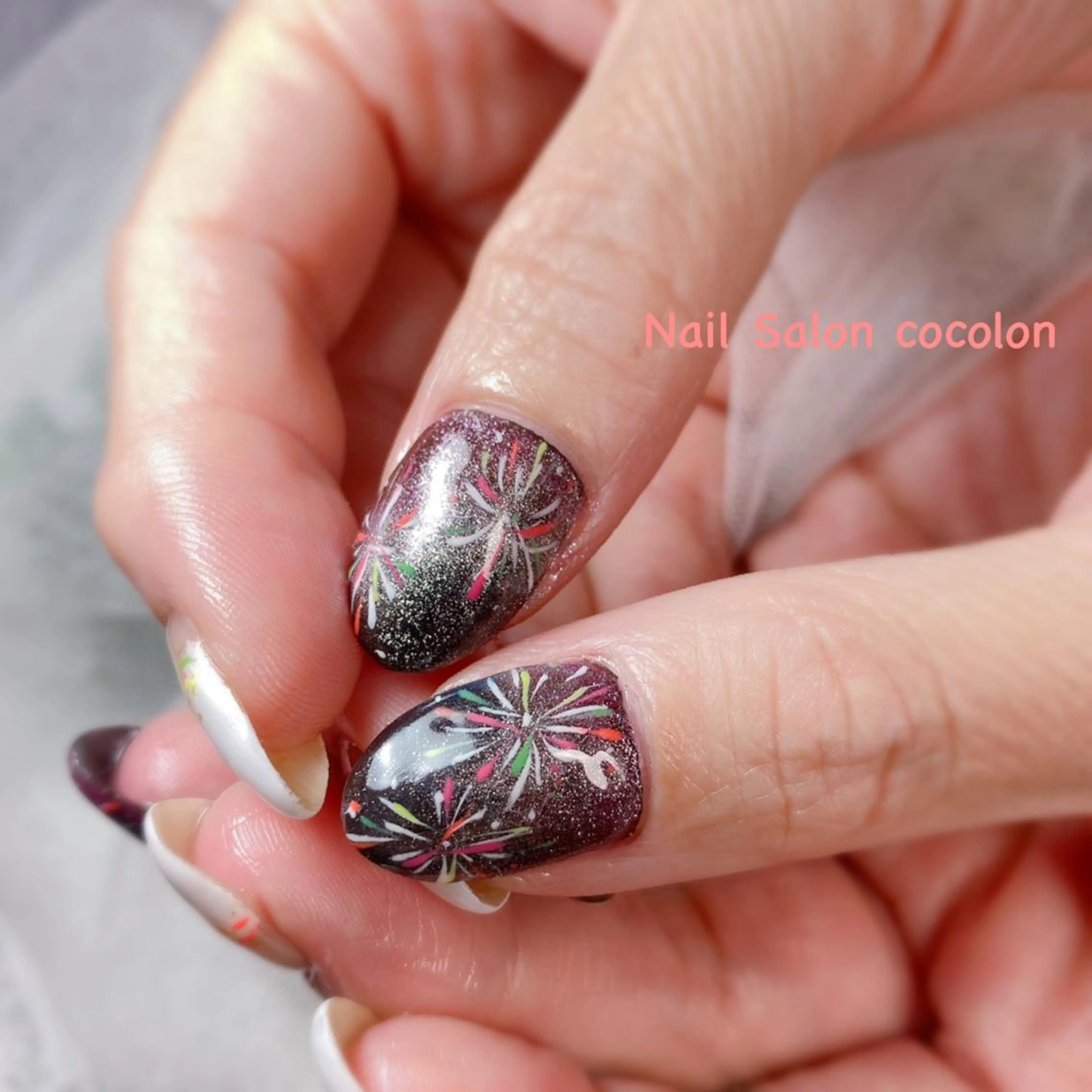 ネイル アートネイル ハンドネイル 柴崎 美幸のネイルデザイン