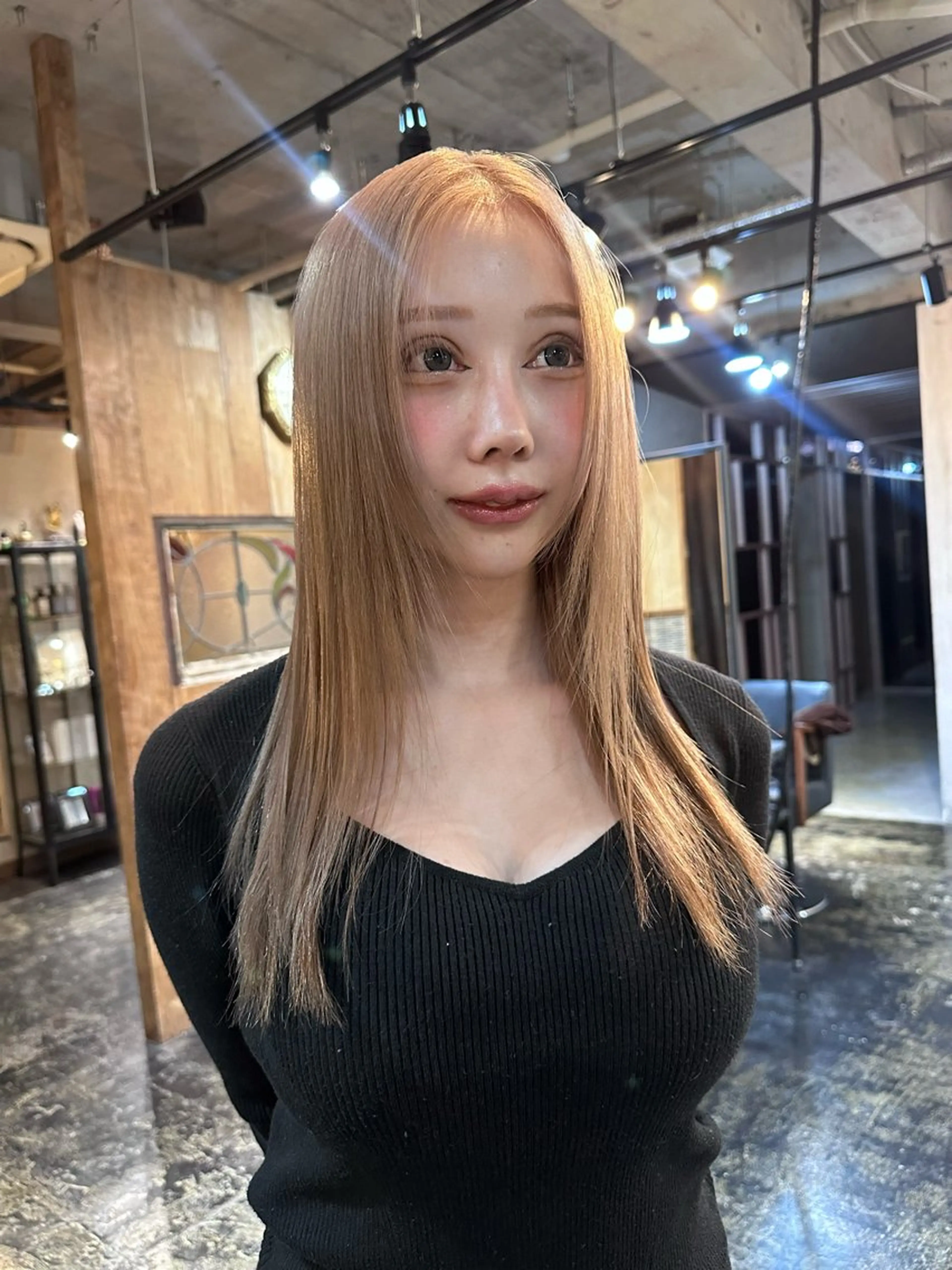 カラー カットモデル/カラー rionのヘアスタイル