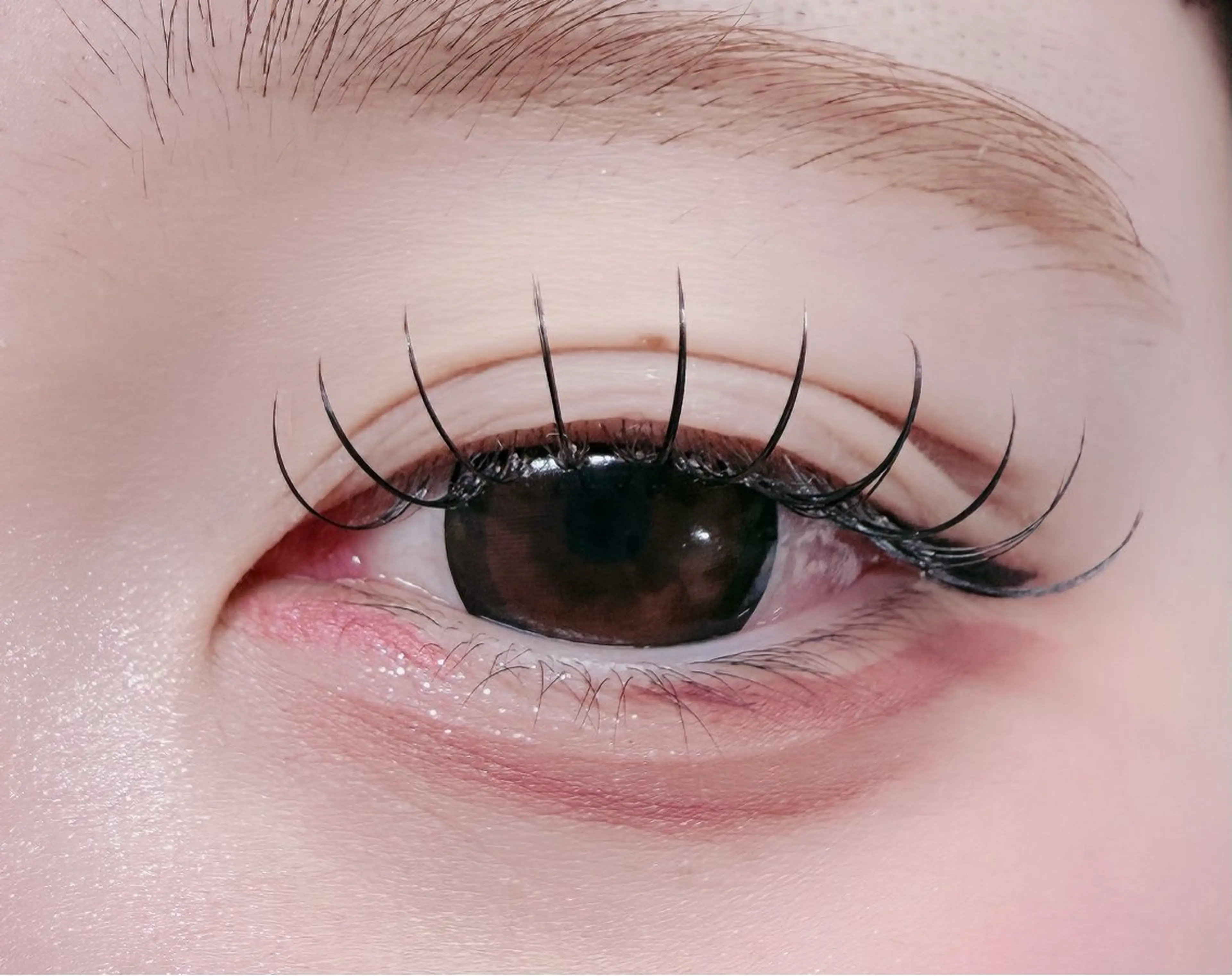 マツエク・マツパ フラットラッシュ マツエク ルチア💞 lucia高田馬場のマツエク・マツパデザイン