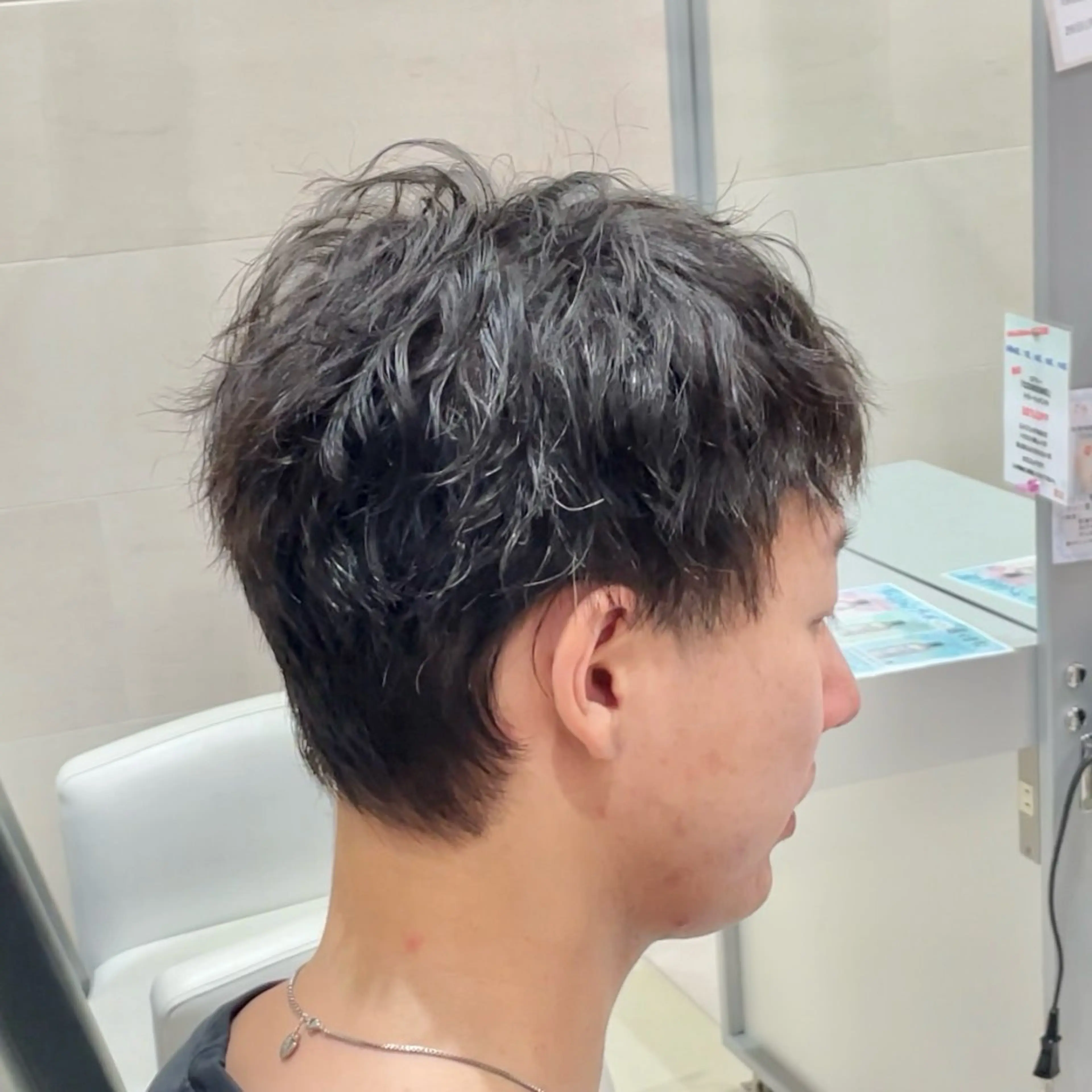 ショート パーマ メンズ カット メンズ特化美容師 / 篠谷祐輝のヘアスタイル