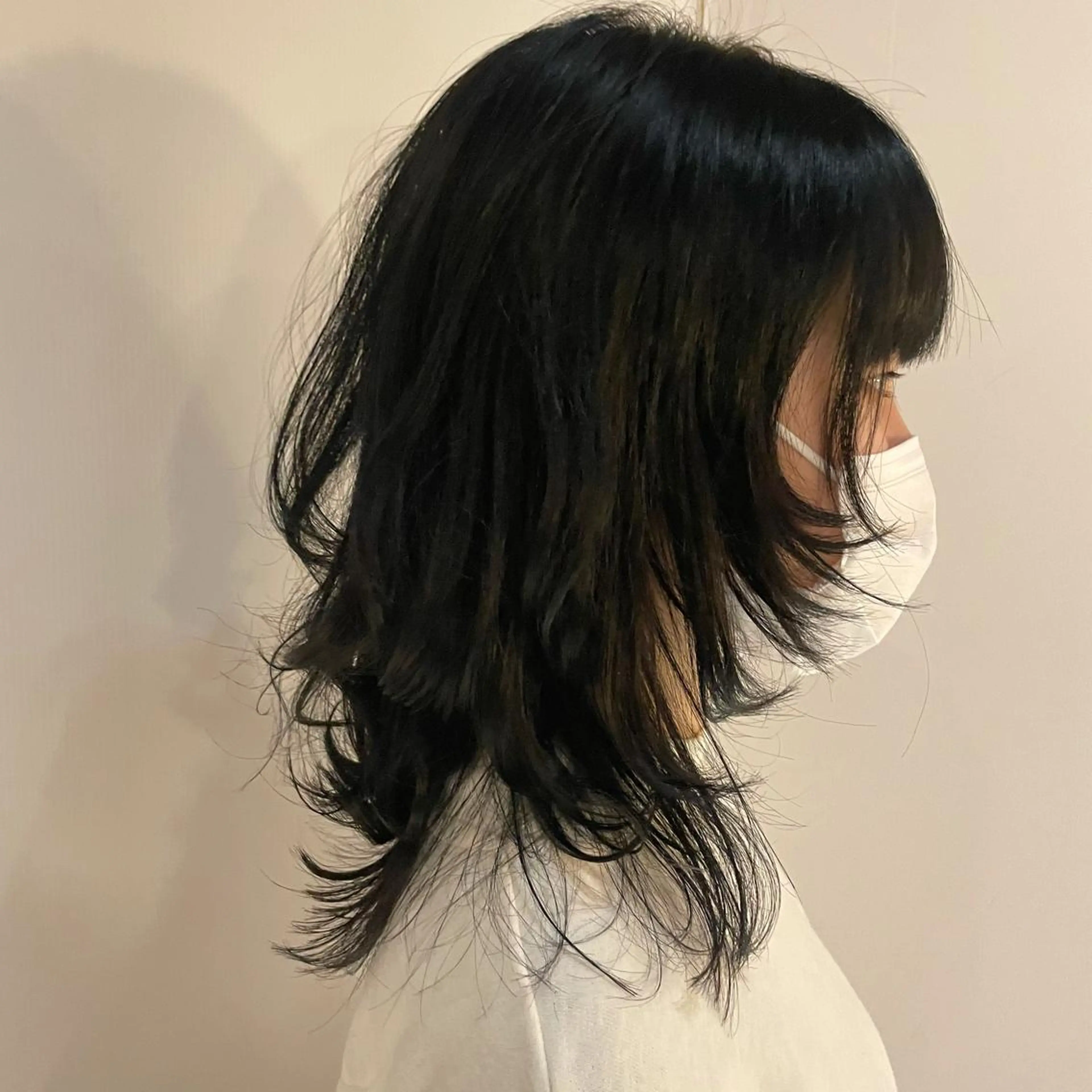 ミディアム ショート・ボブ 中村俊哉のヘアスタイル