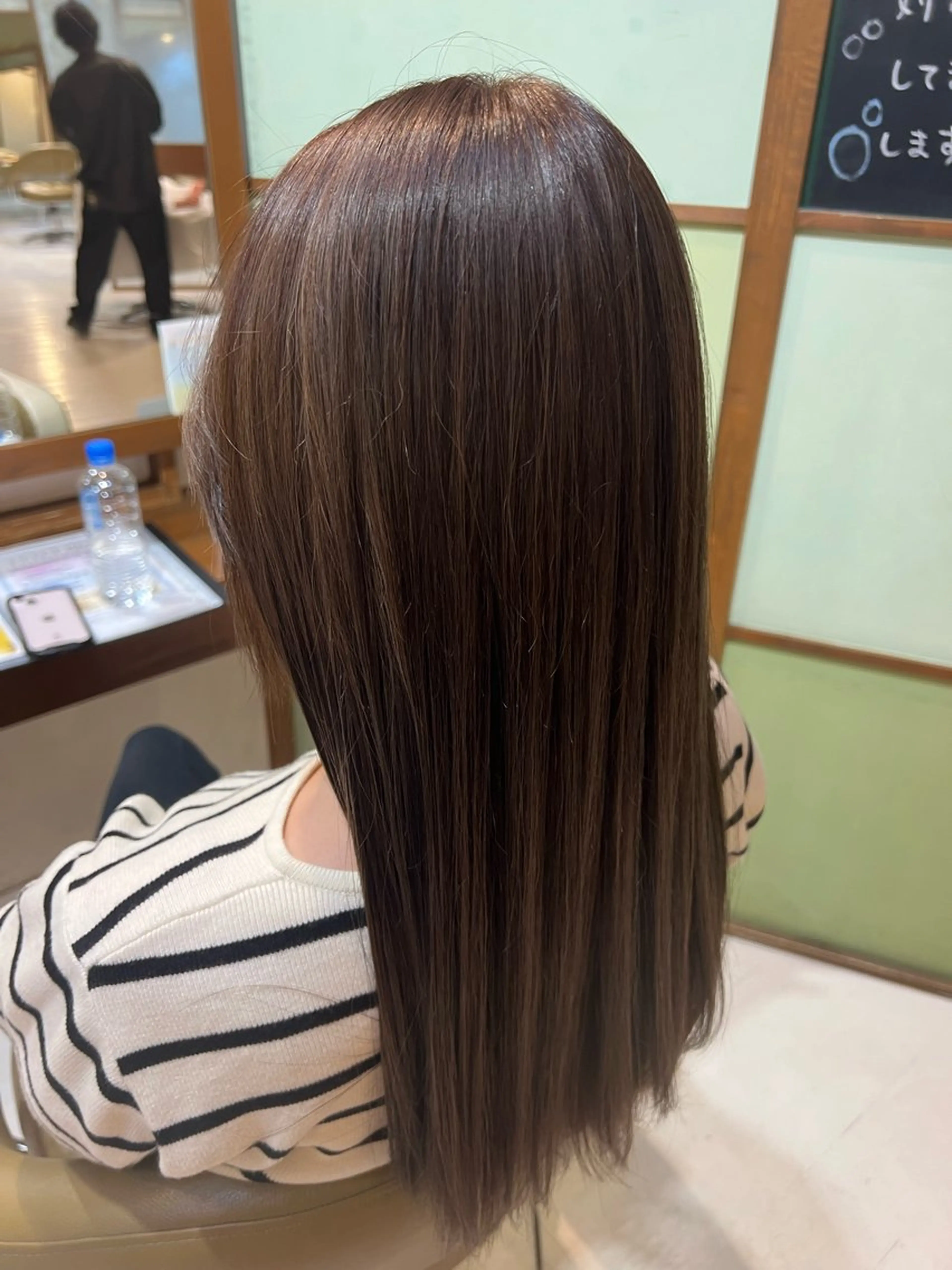 ロング カラー ベージュカラー ハイライトカラー ハイライト ロング カット ヘアカラー 木本 歩々乃のヘアスタイル
